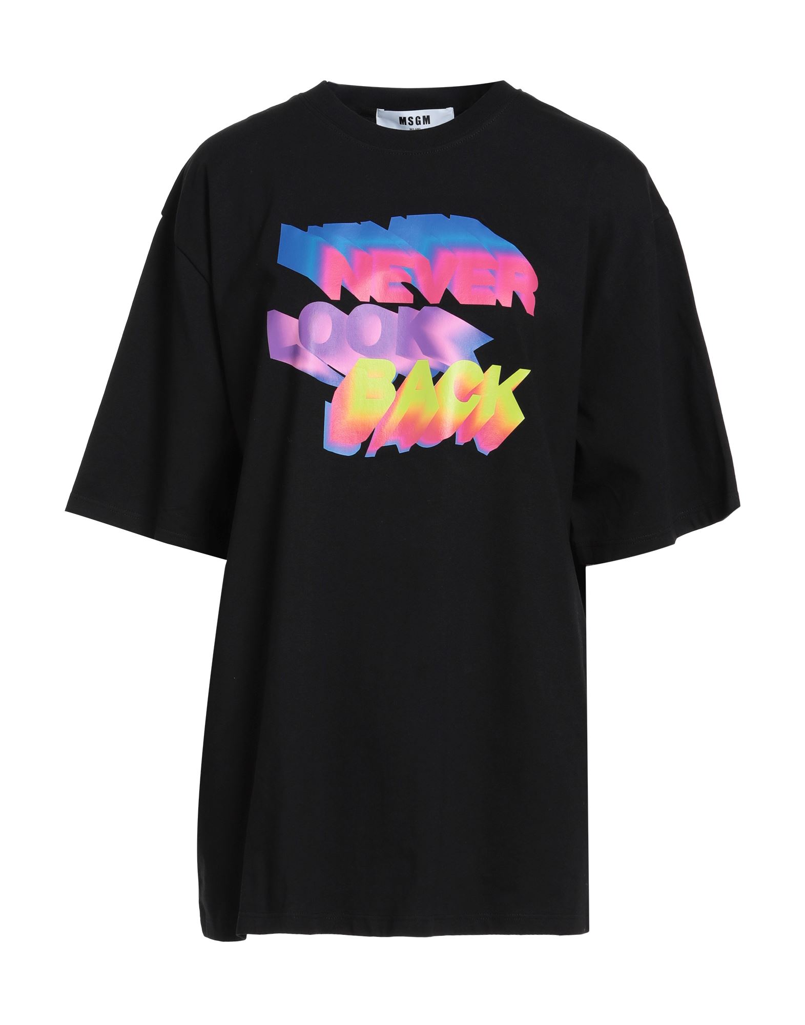 MSGM T-shirts Damen Schwarz von MSGM