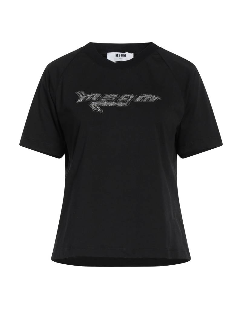 MSGM T-shirts Damen Schwarz von MSGM