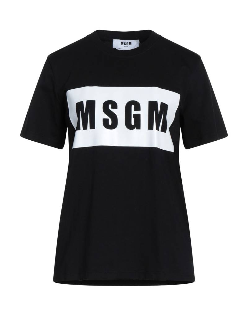 MSGM T-shirts Damen Schwarz von MSGM
