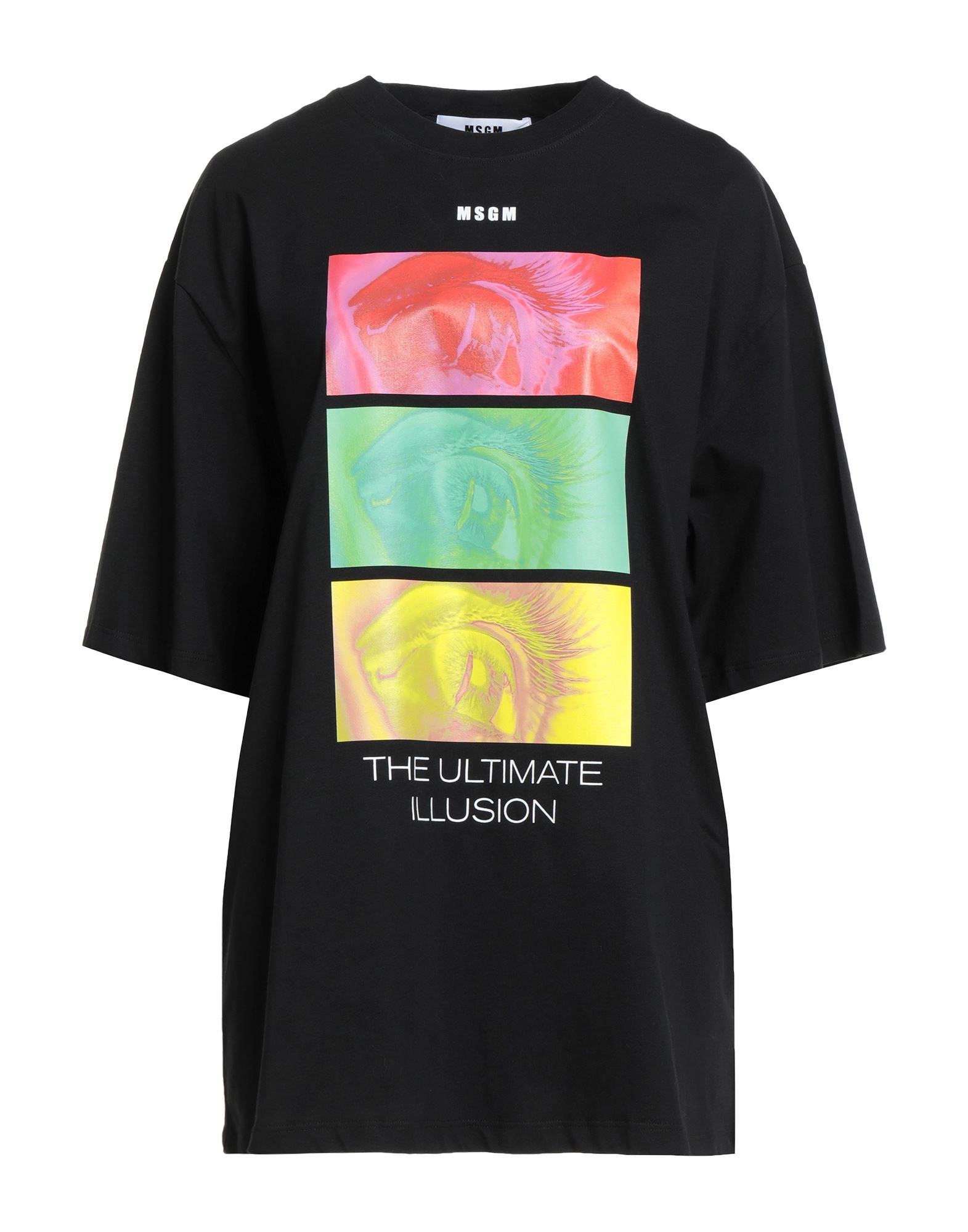 MSGM T-shirts Damen Schwarz MSGM T-shirts Damen Schwarz von MSGM