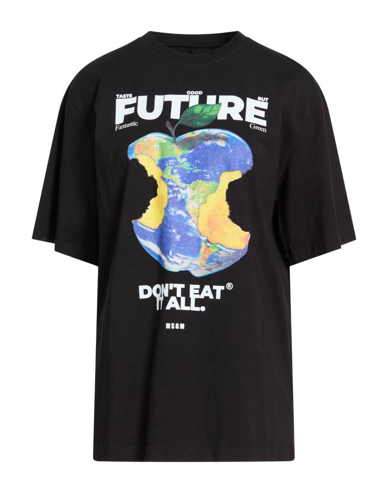 MSGM T-shirts Damen Schwarz von MSGM