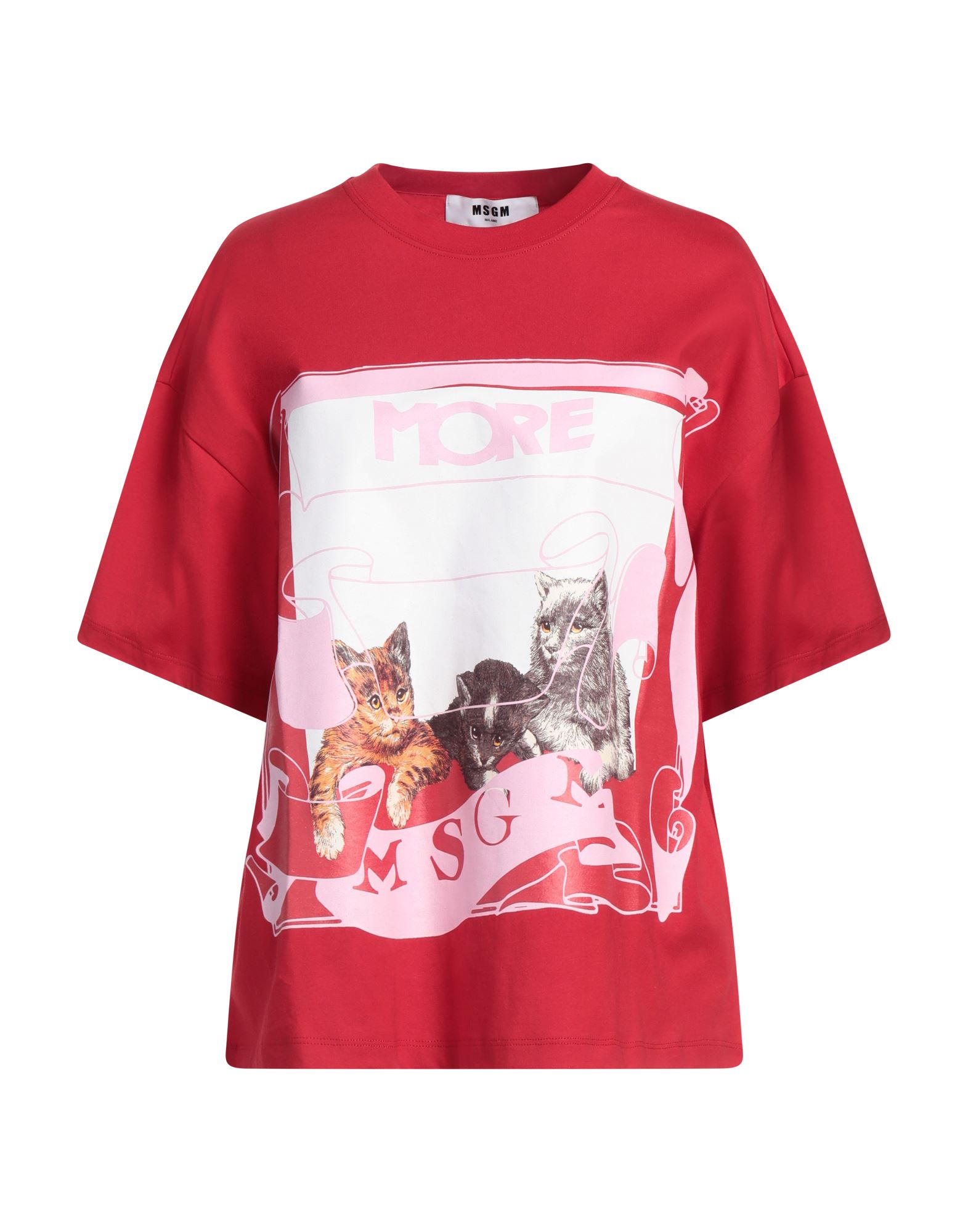 MSGM T-shirts Damen Tomatenrot von MSGM