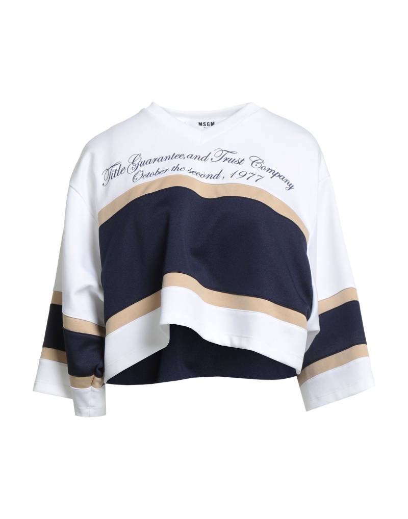 MSGM T-shirts Damen Weiß MSGM T-shirts Damen Weiß von MSGM