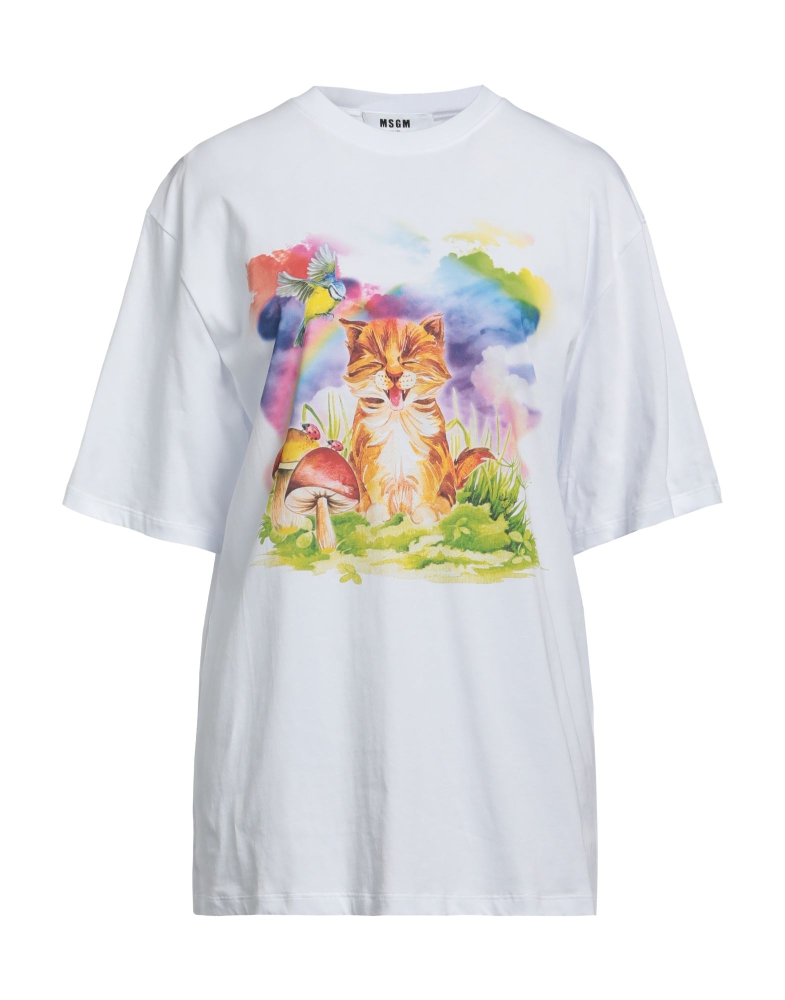 MSGM T-shirts Damen Weiß von MSGM