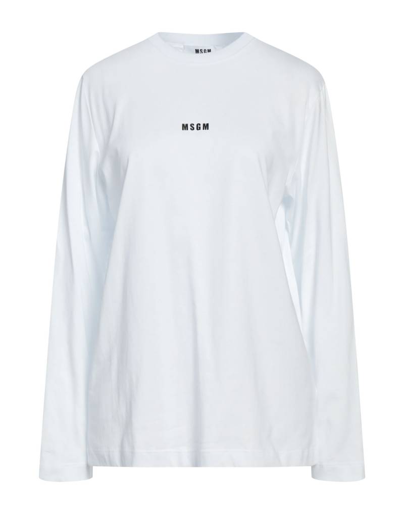 MSGM T-shirts Damen Weiß von MSGM