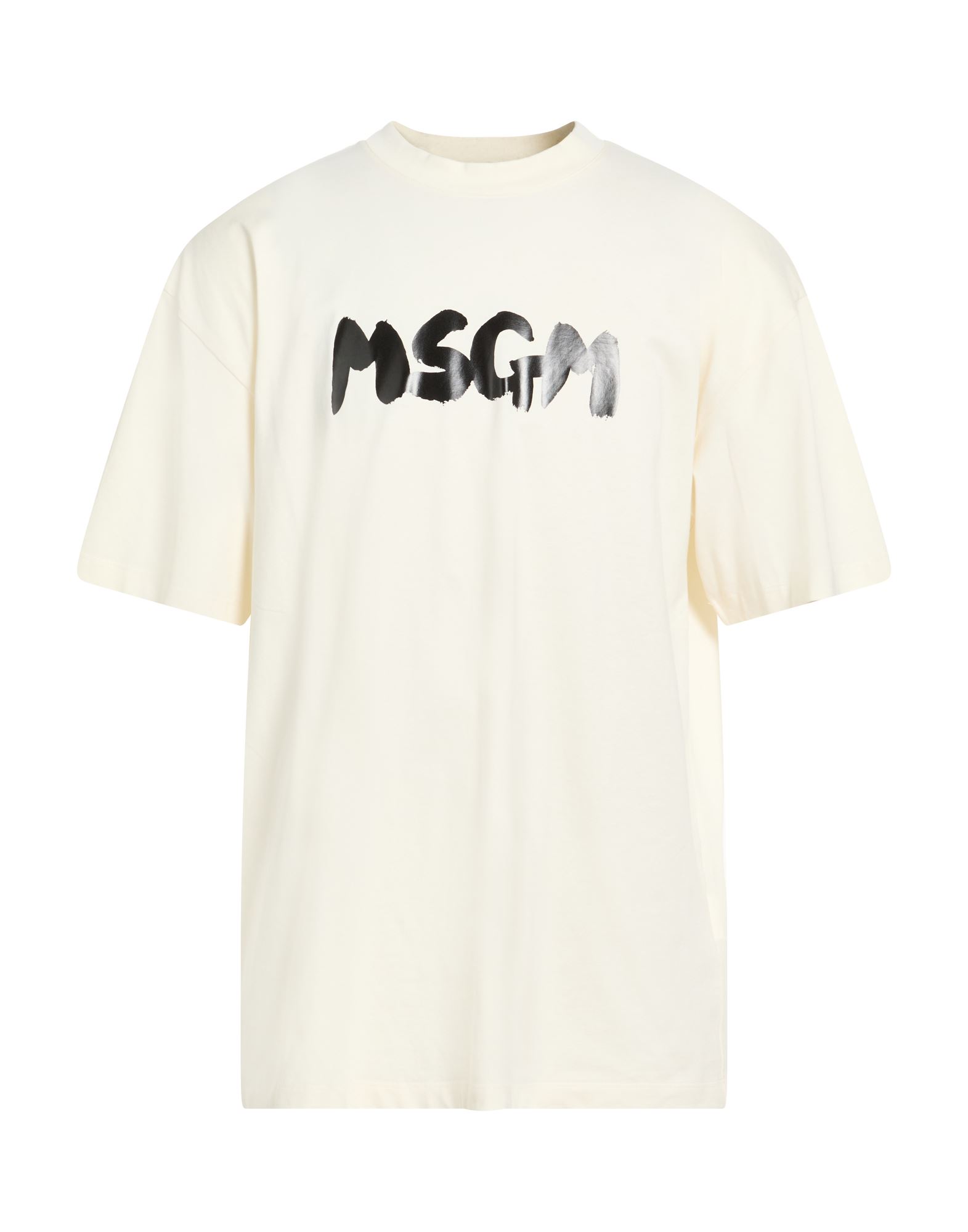 MSGM T-shirts Herren Elfenbein von MSGM