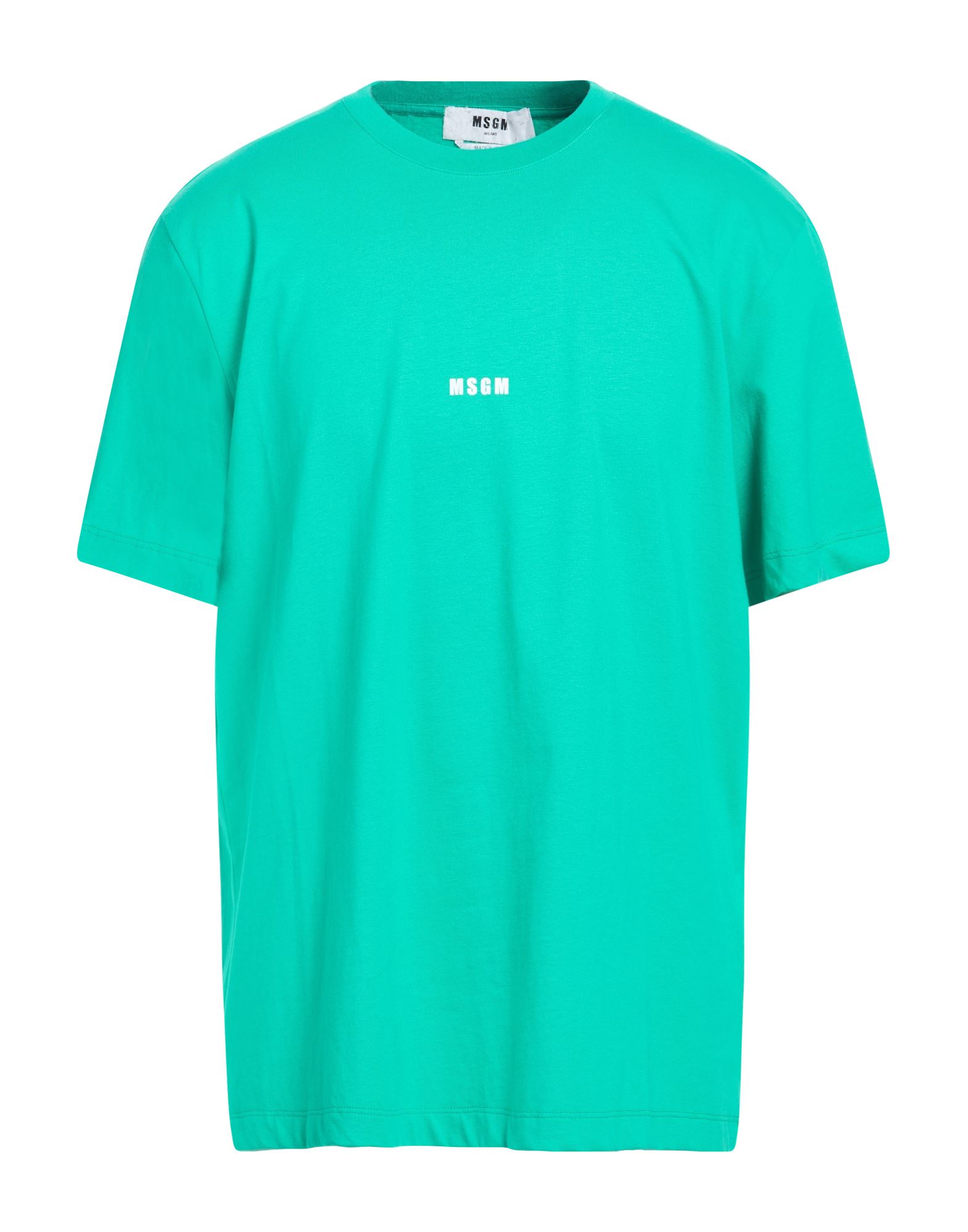 MSGM T-shirts Herren Grün von MSGM