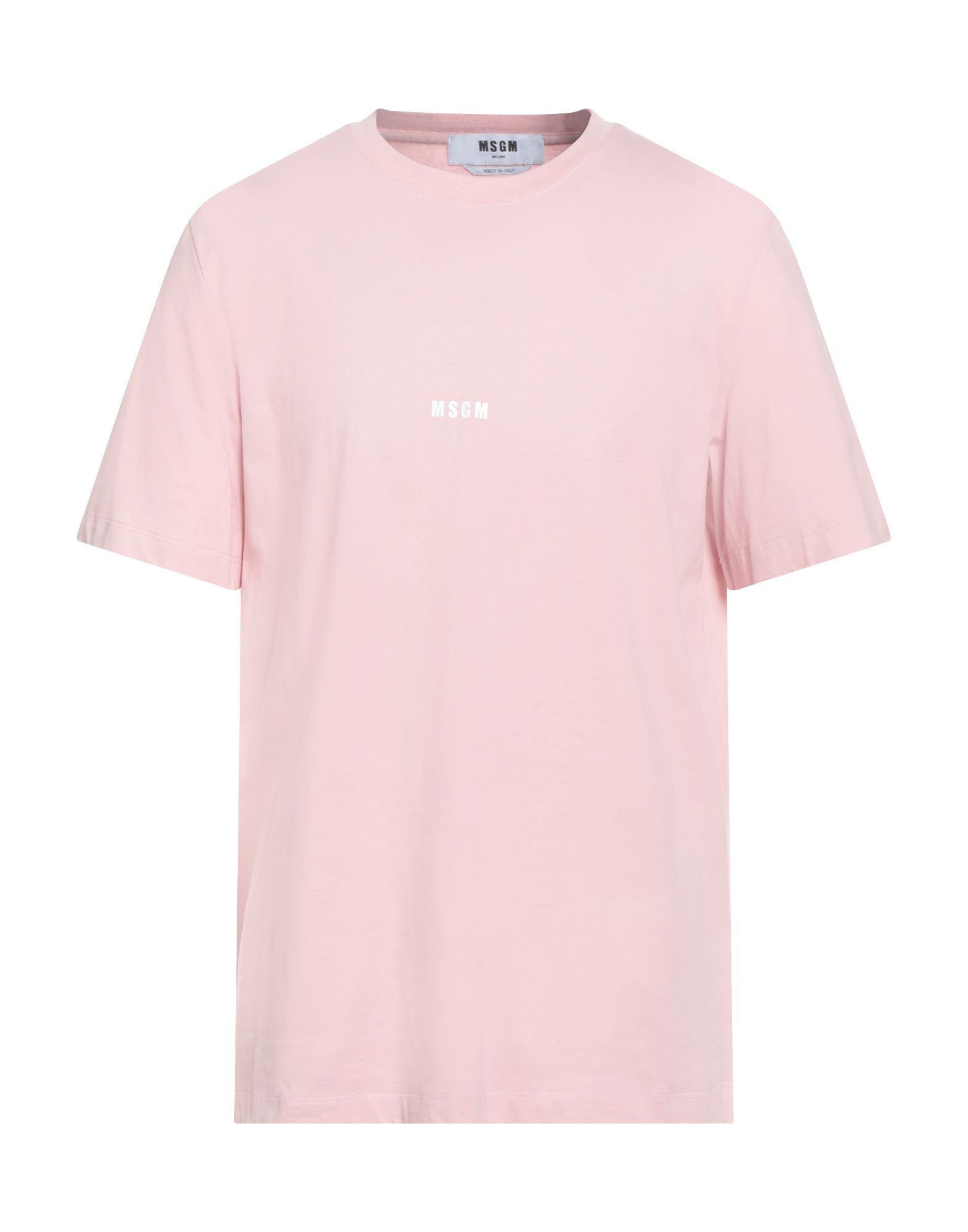 MSGM T-shirts Herren Hellrosa von MSGM
