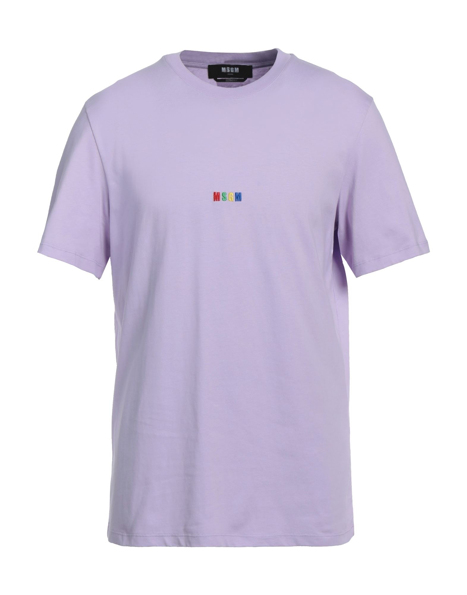 MSGM T-shirts Herren Lila von MSGM