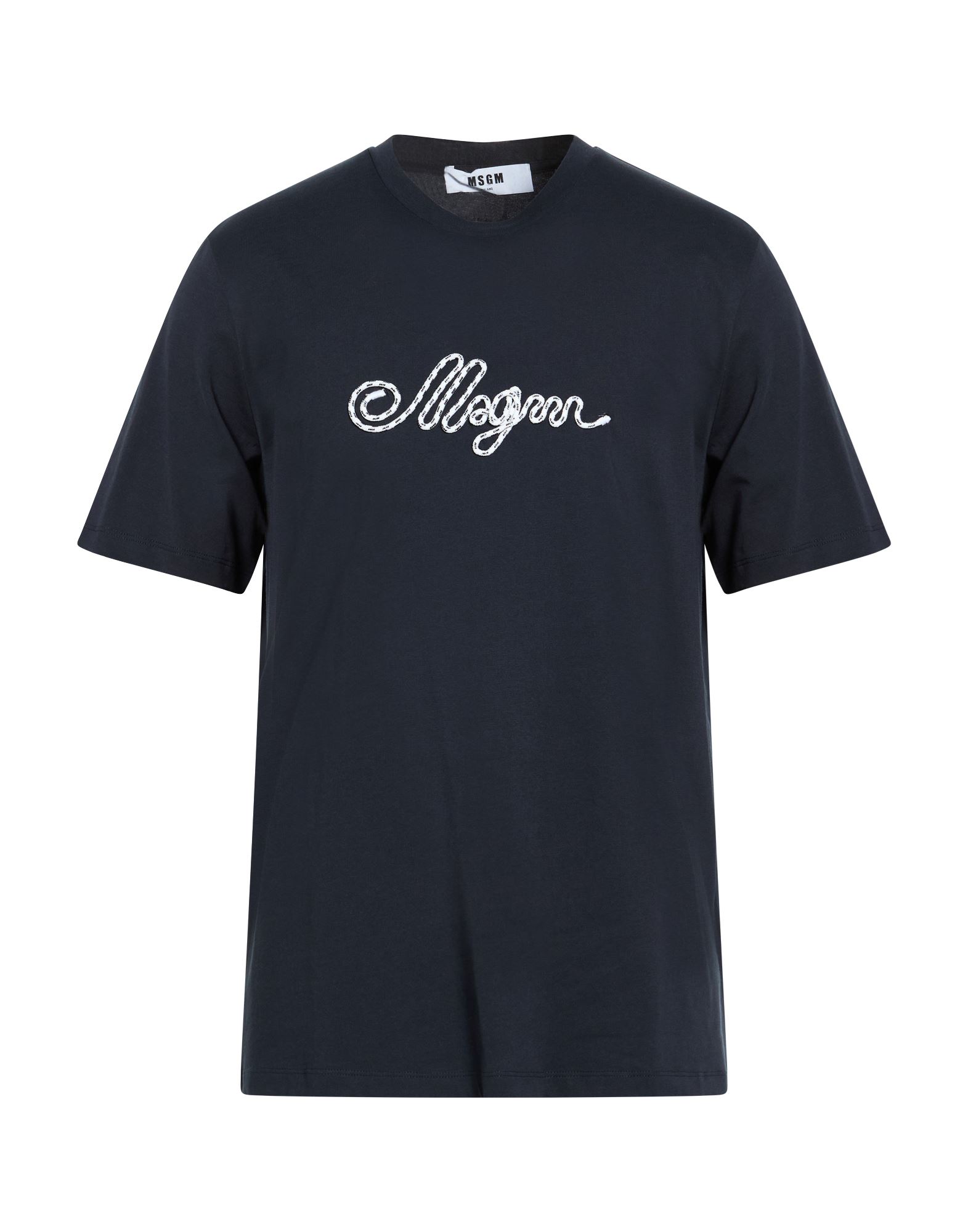 MSGM T-shirts Herren Marineblau von MSGM
