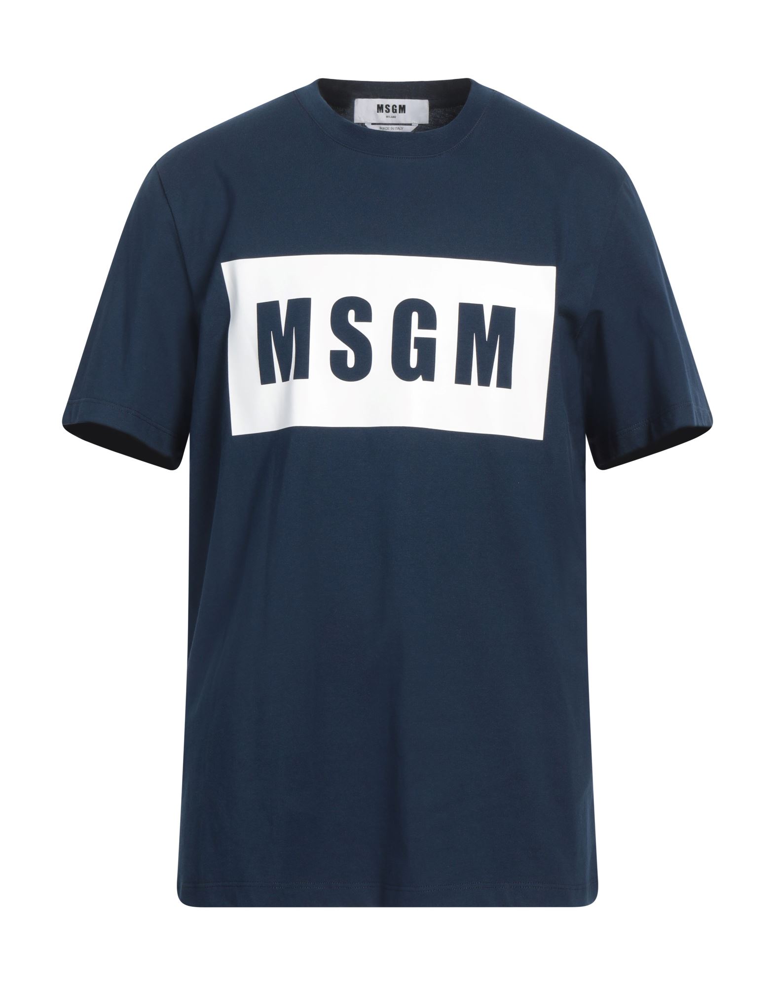 MSGM T-shirts Herren Nachtblau von MSGM