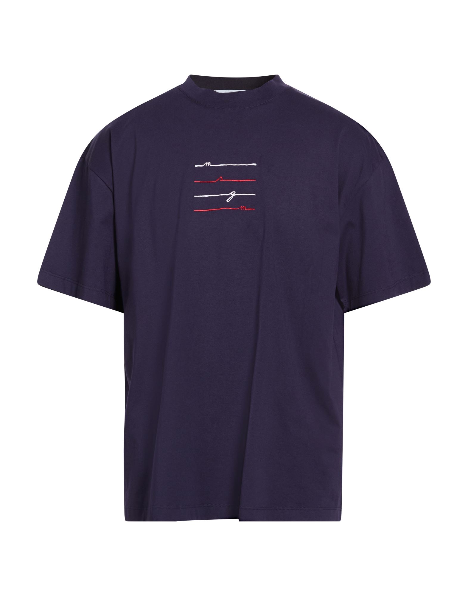 MSGM T-shirts Herren Nachtblau von MSGM
