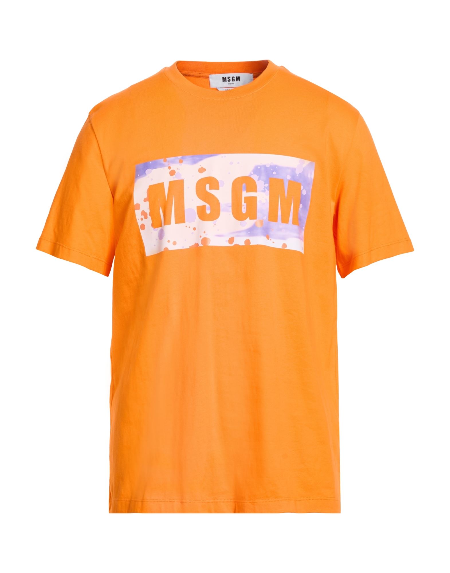 MSGM T-shirts Herren Orange von MSGM