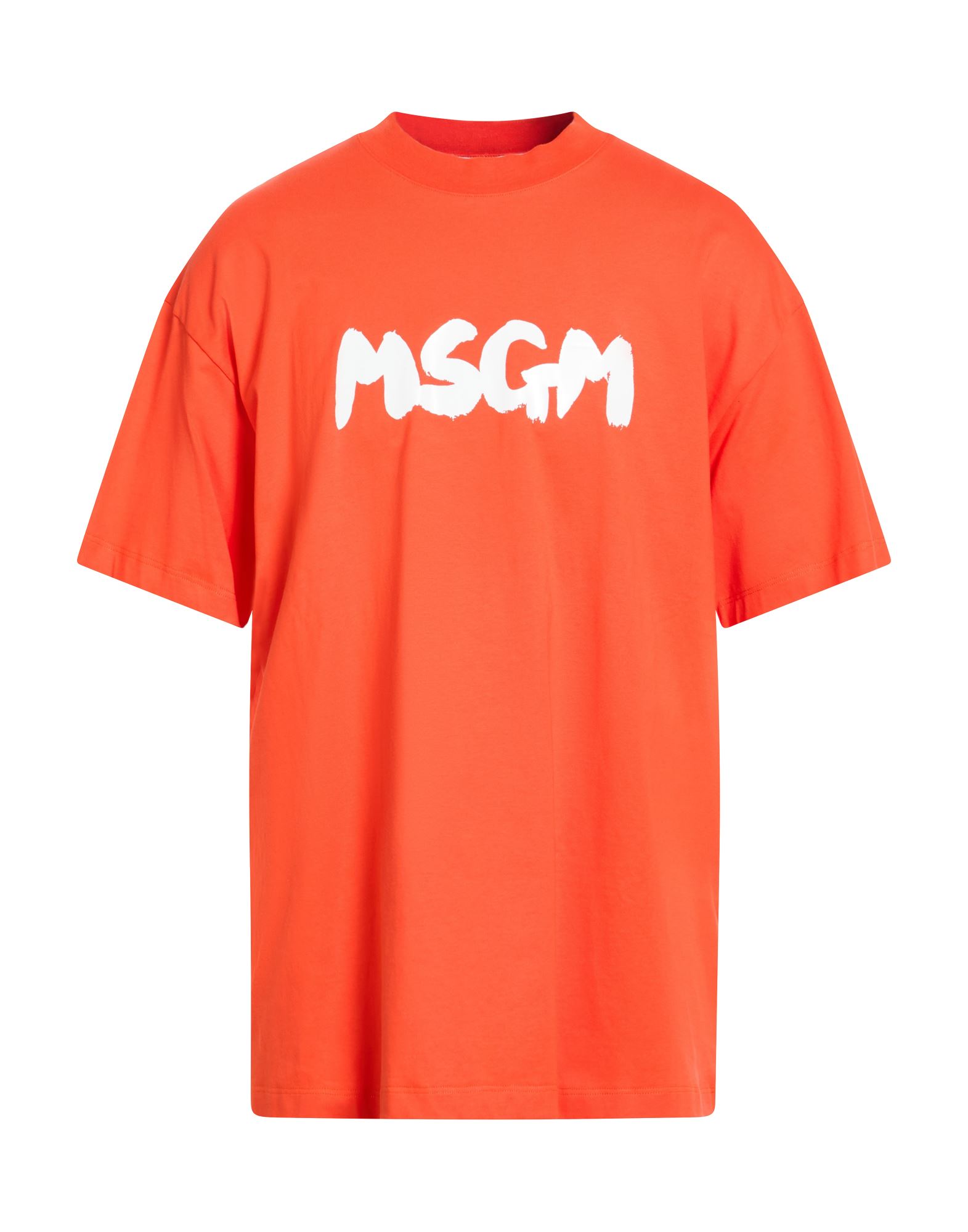 MSGM T-shirts Herren Orange von MSGM