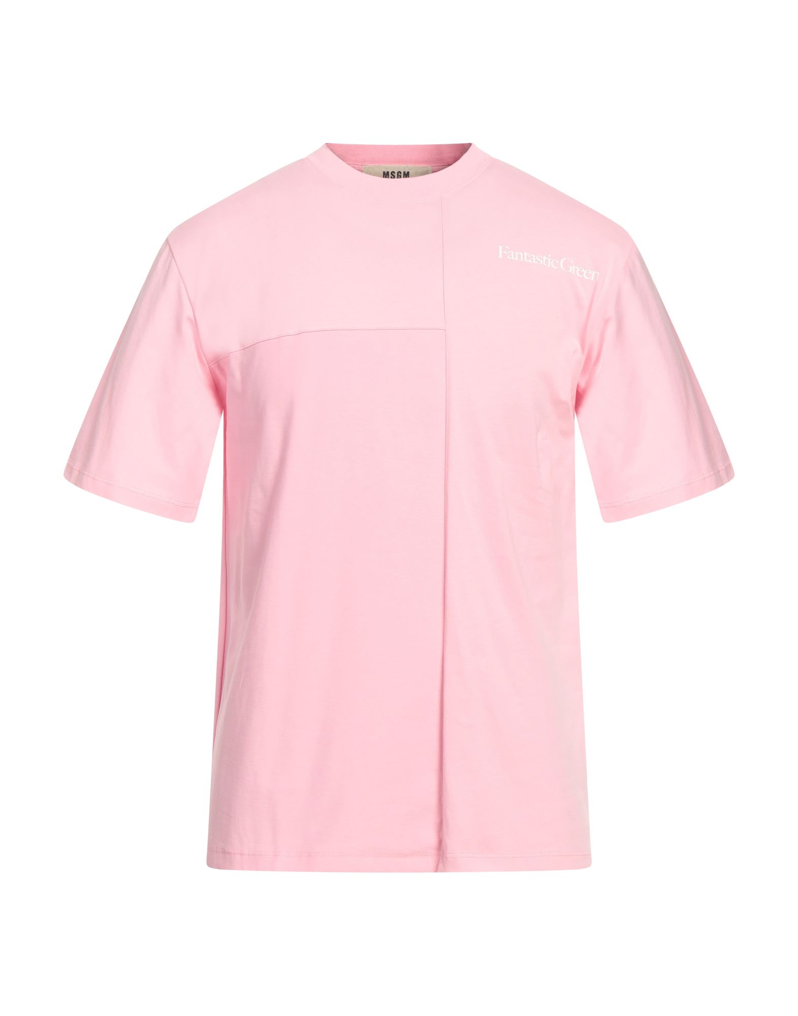 MSGM T-shirts Herren Rosa von MSGM