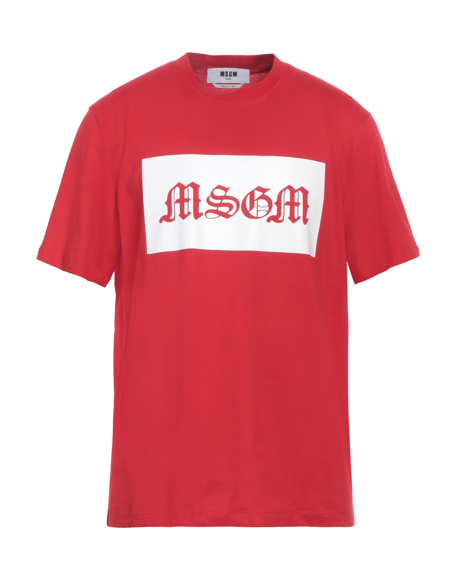 MSGM T-shirts Herren Rot von MSGM