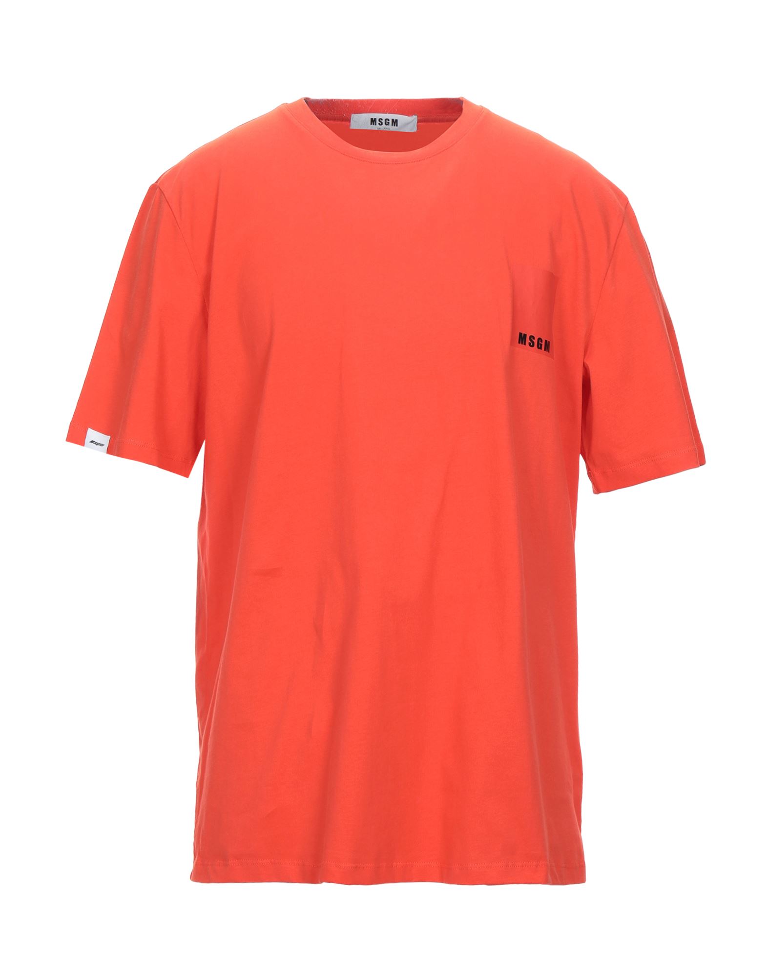 MSGM T-shirts Herren Rot von MSGM