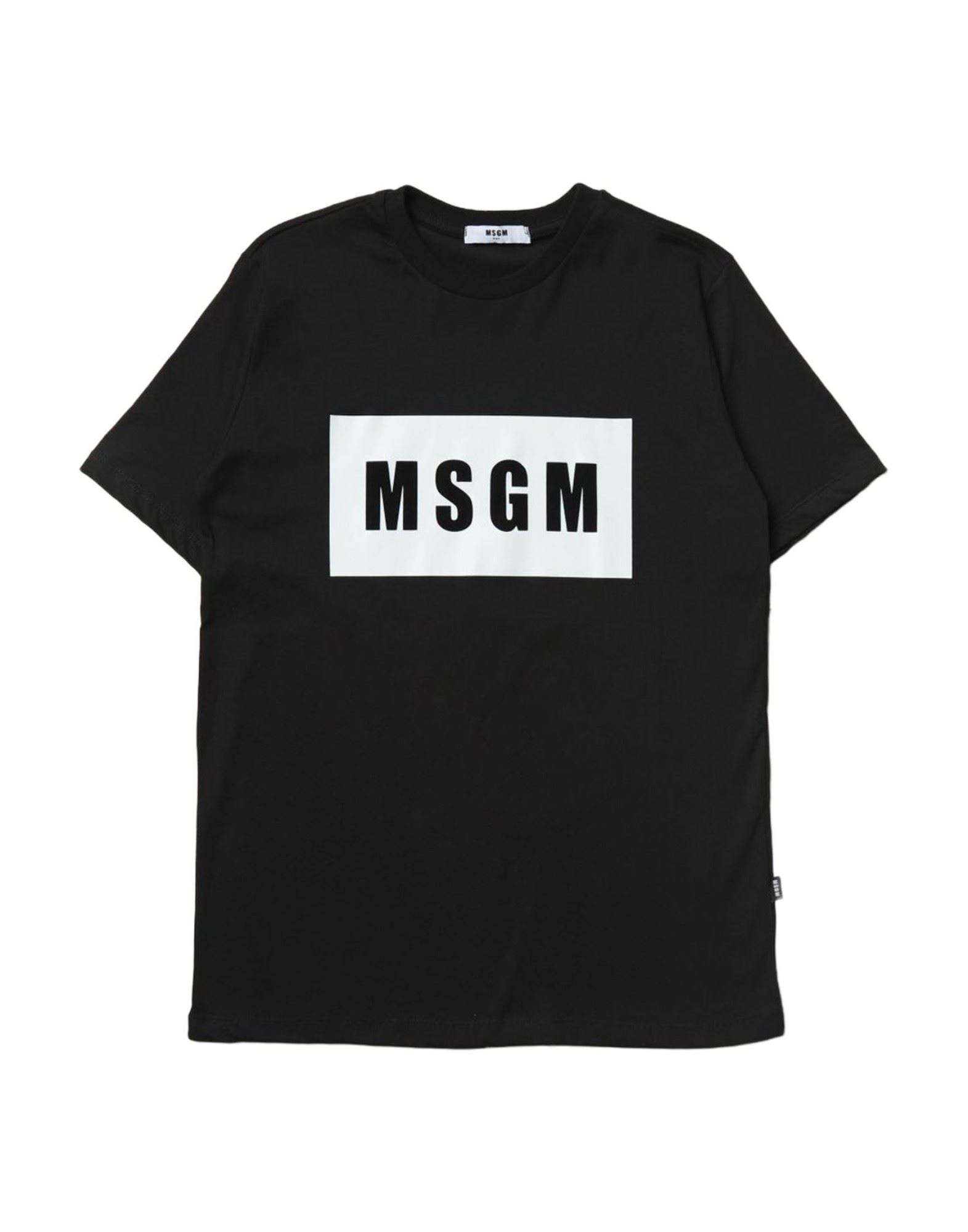 MSGM T-shirts Herren Schwarz von MSGM