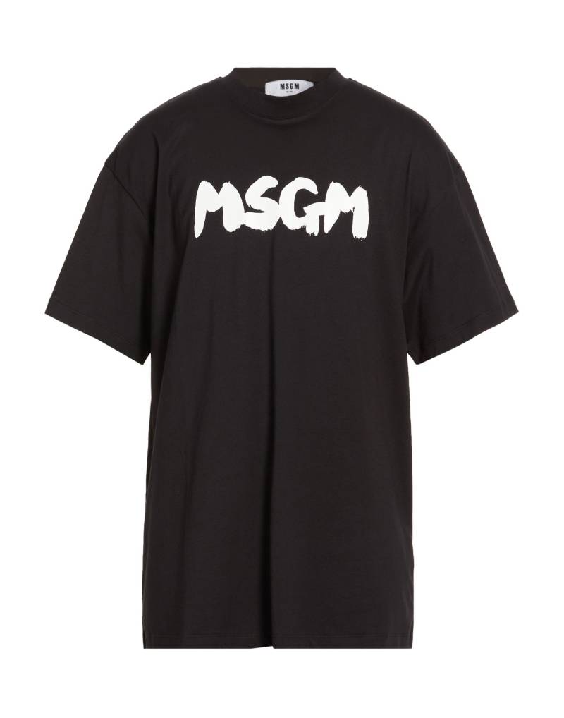 MSGM T-shirts Herren Schwarz von MSGM