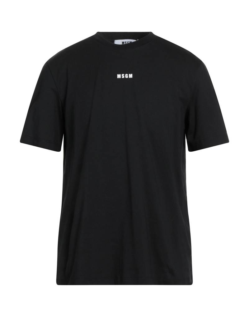 MSGM T-shirts Herren Schwarz von MSGM