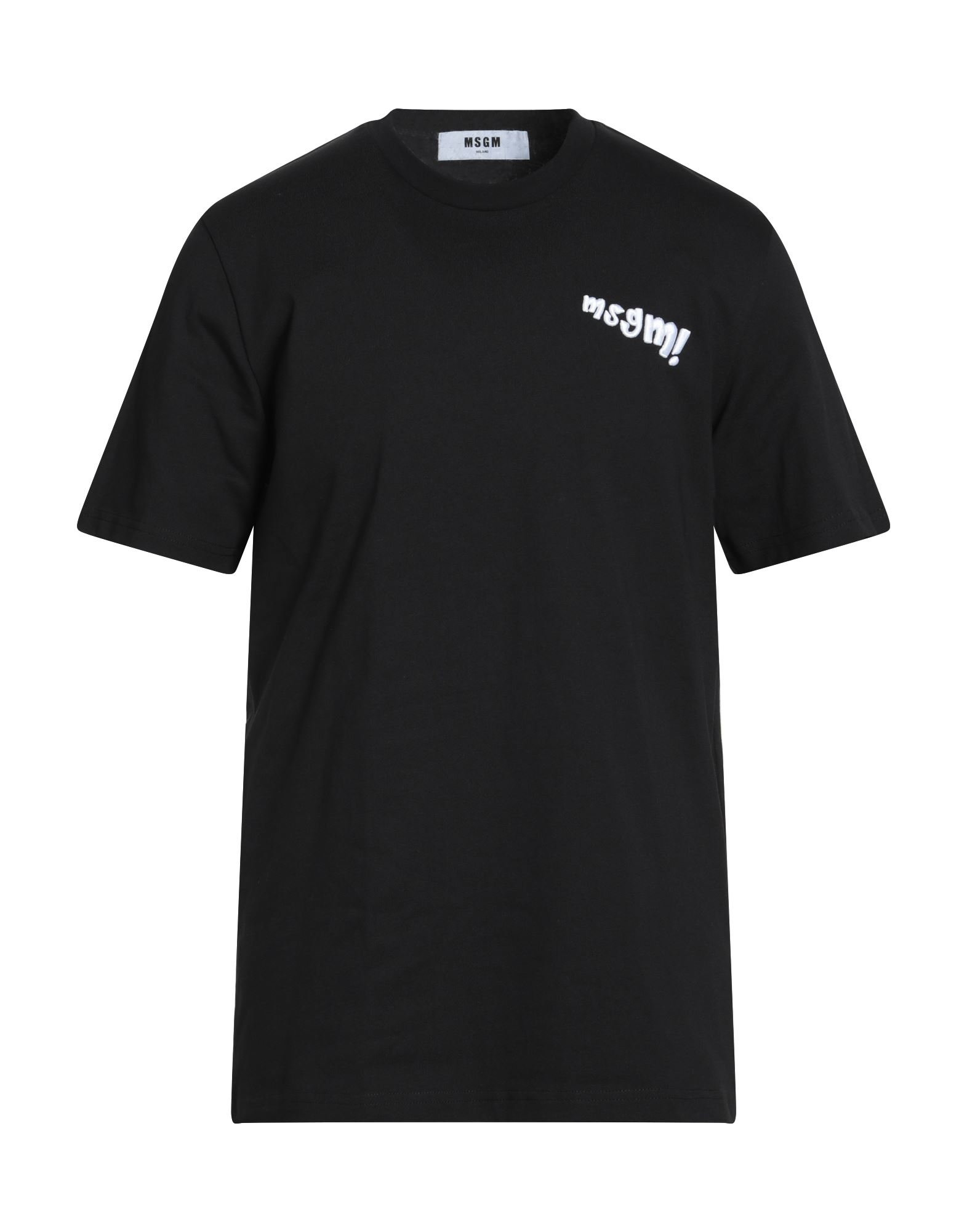 MSGM T-shirts Herren Schwarz MSGM T-shirts Herren Schwarz von MSGM