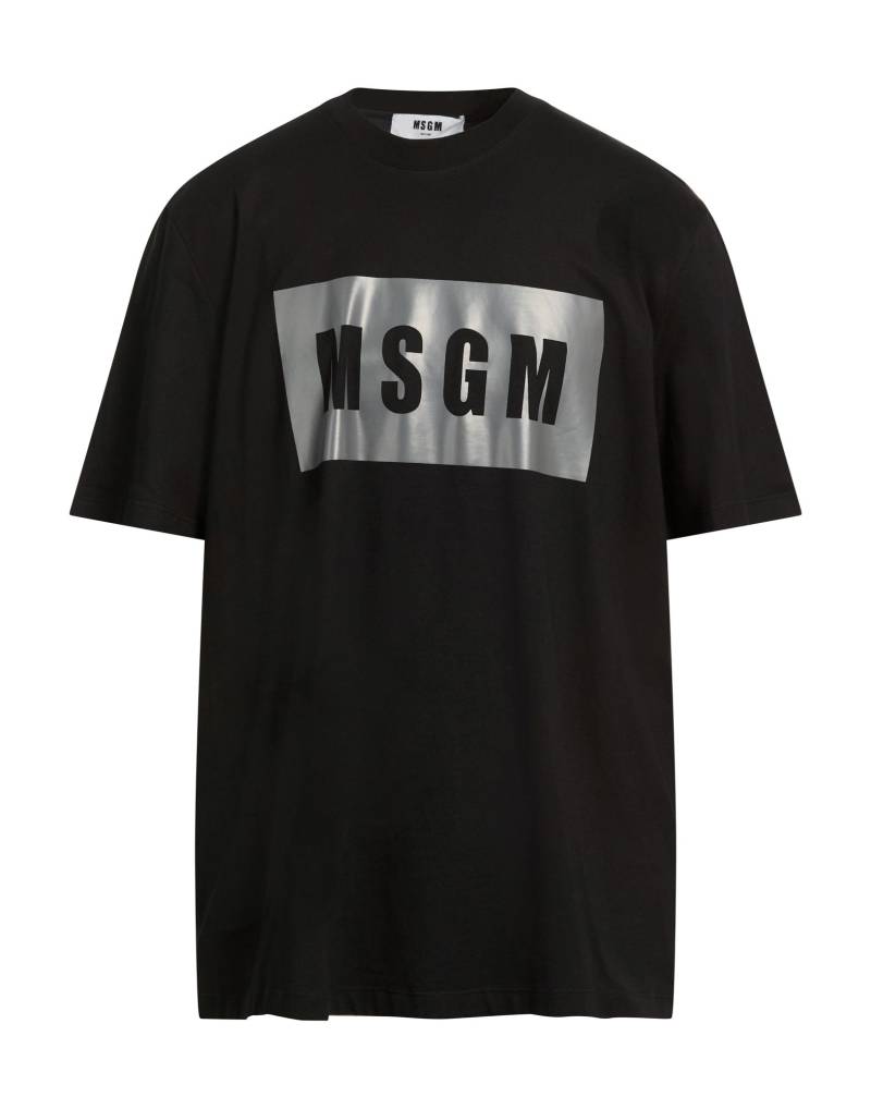 MSGM T-shirts Herren Schwarz von MSGM