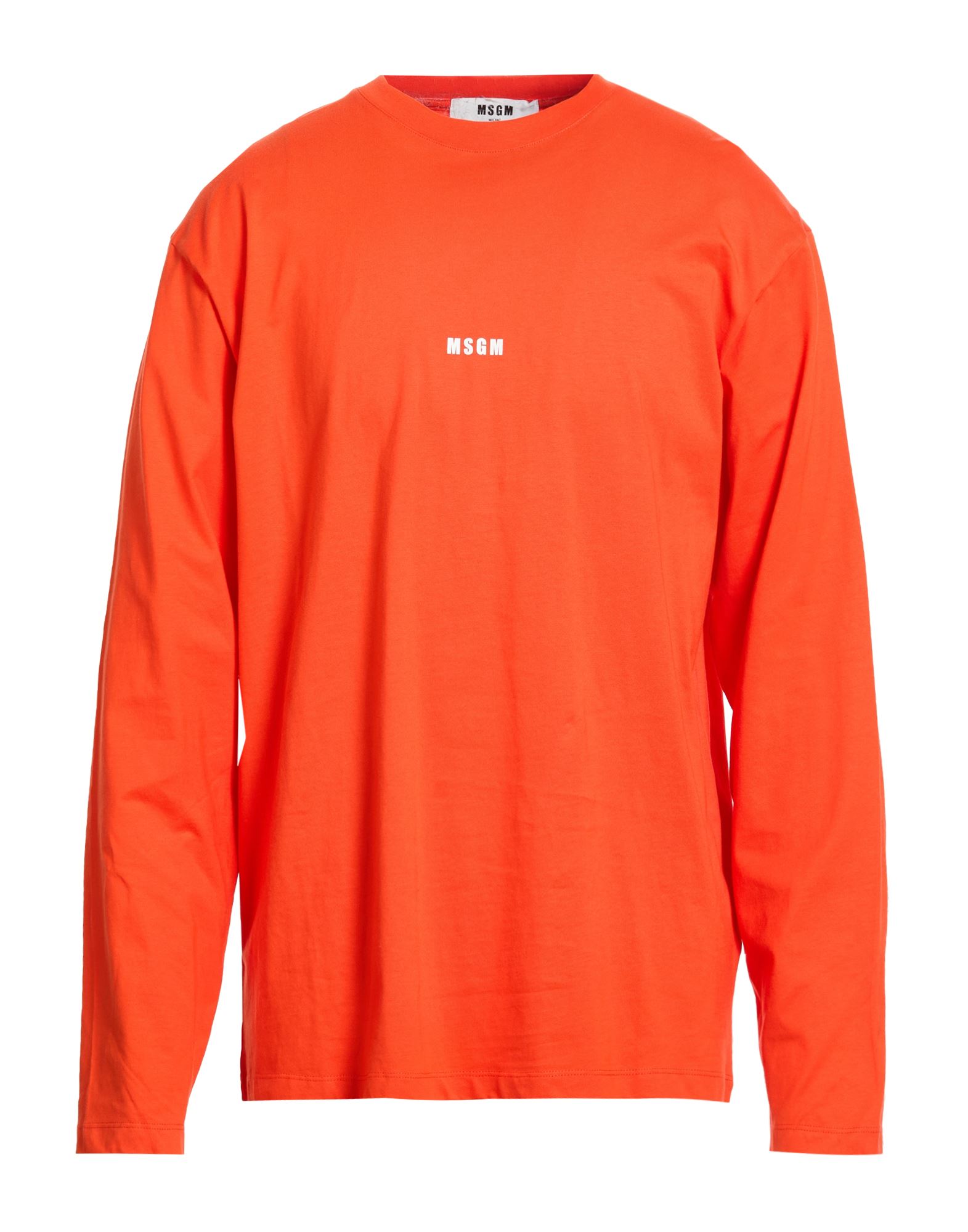 MSGM T-shirts Herren Tomatenrot von MSGM