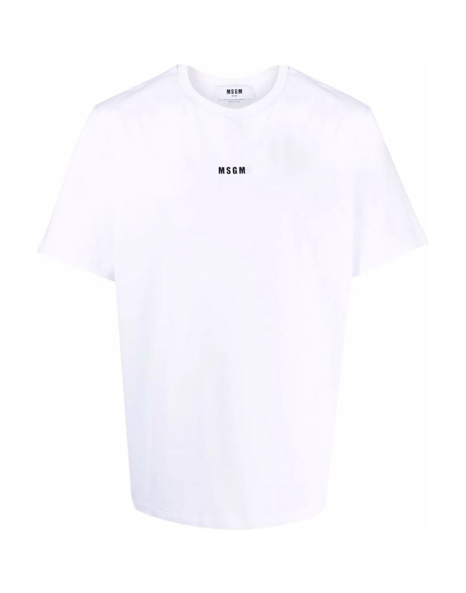 MSGM T-shirts Herren Weiß von MSGM