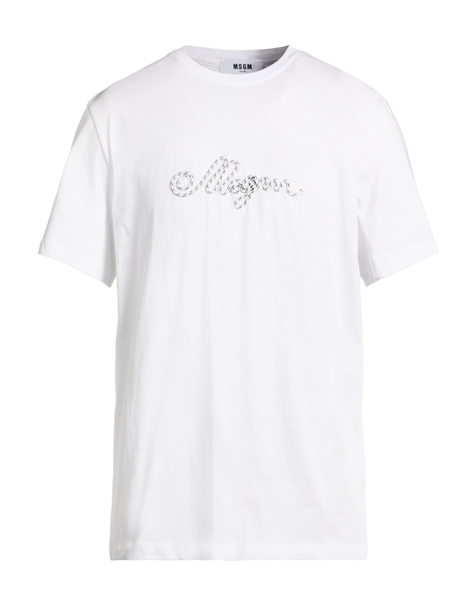 MSGM T-shirts Herren Weiß von MSGM