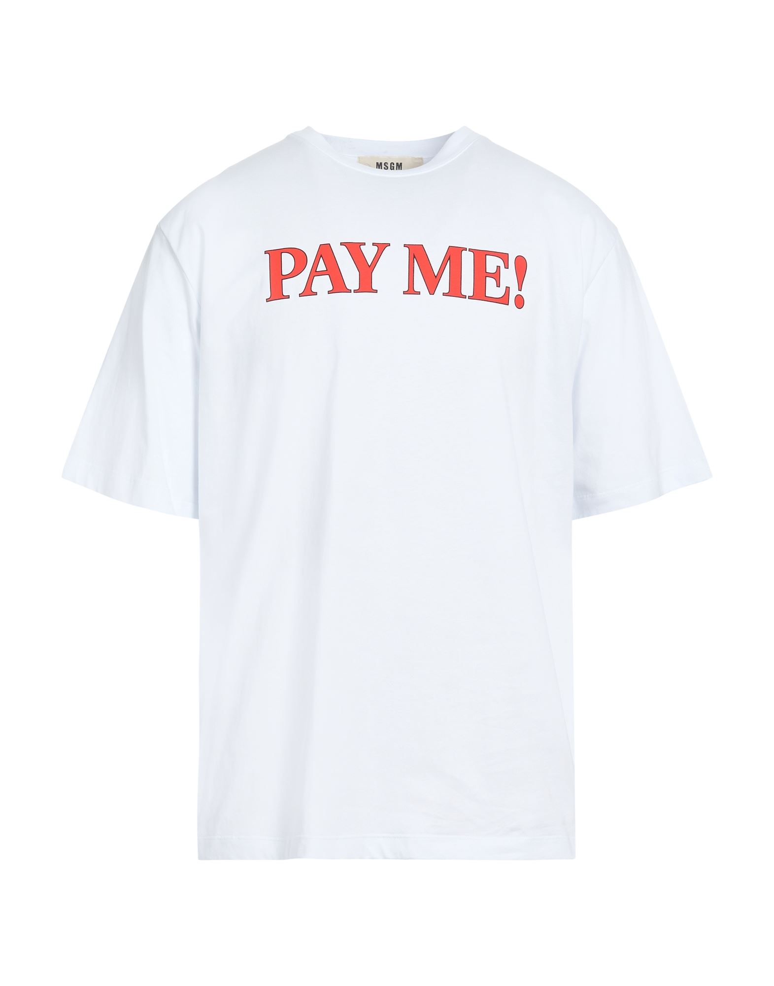 MSGM T-shirts Herren Weiß von MSGM