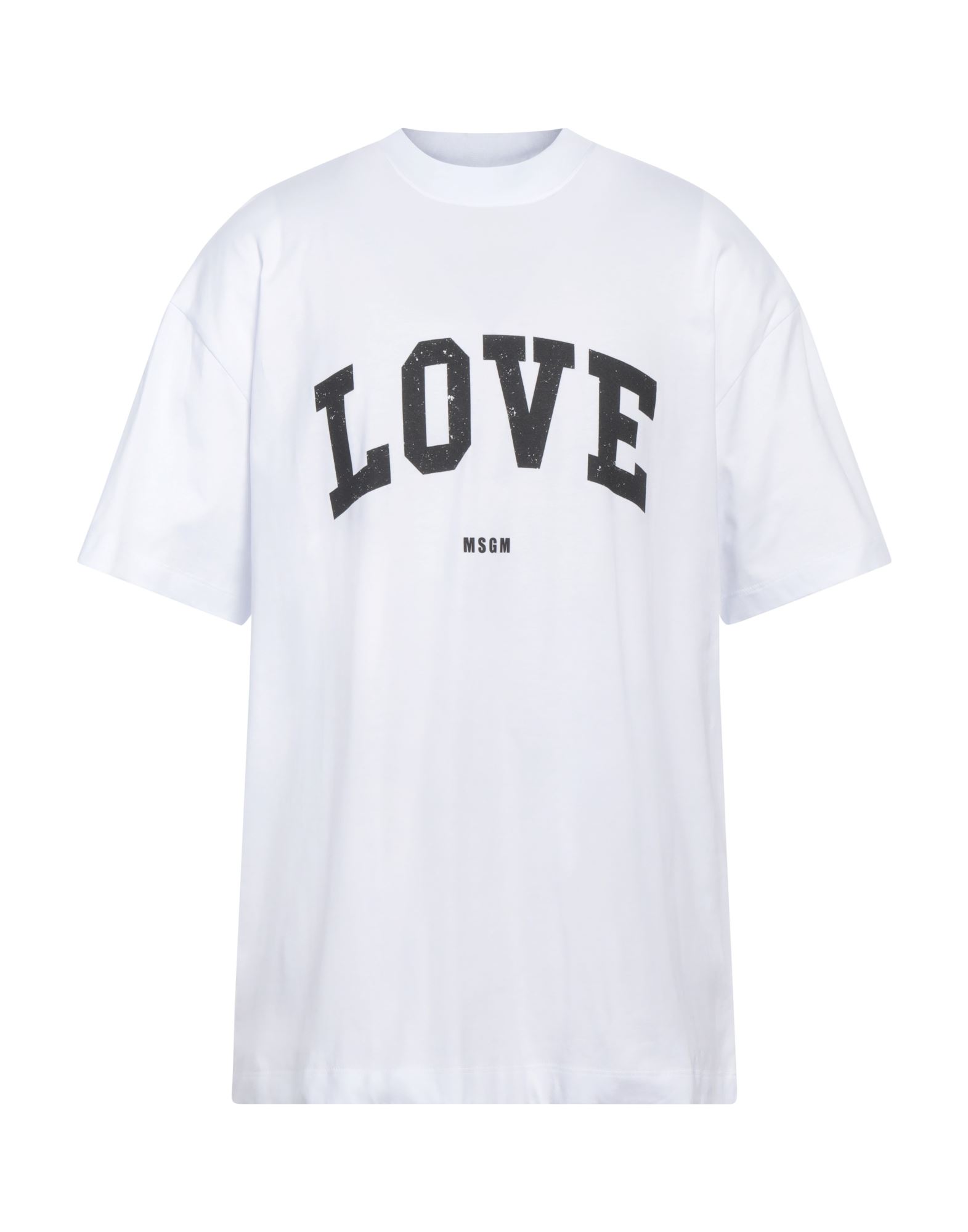MSGM T-shirts Herren Weiß von MSGM