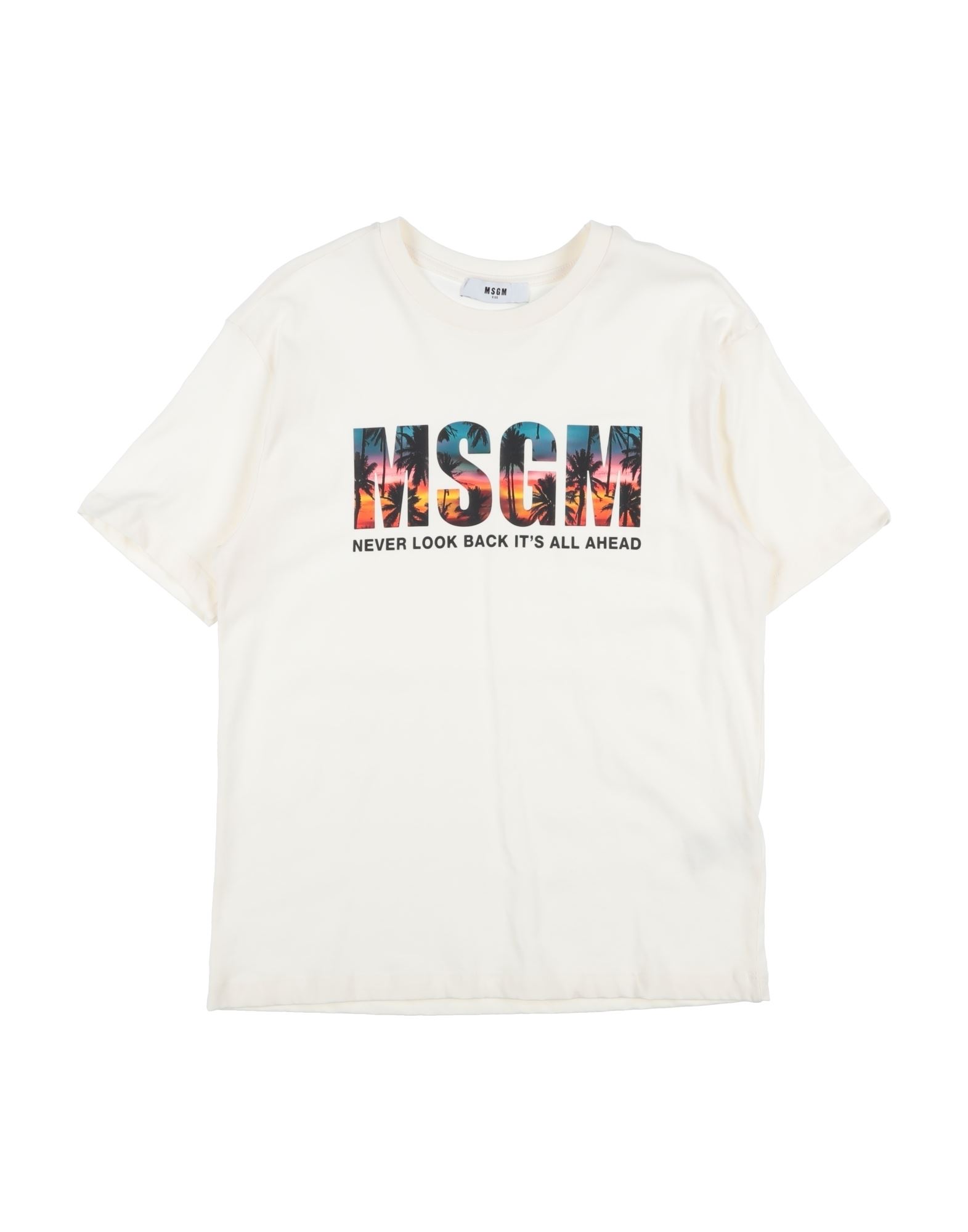 MSGM T-shirts Kinder Cremeweiß von MSGM