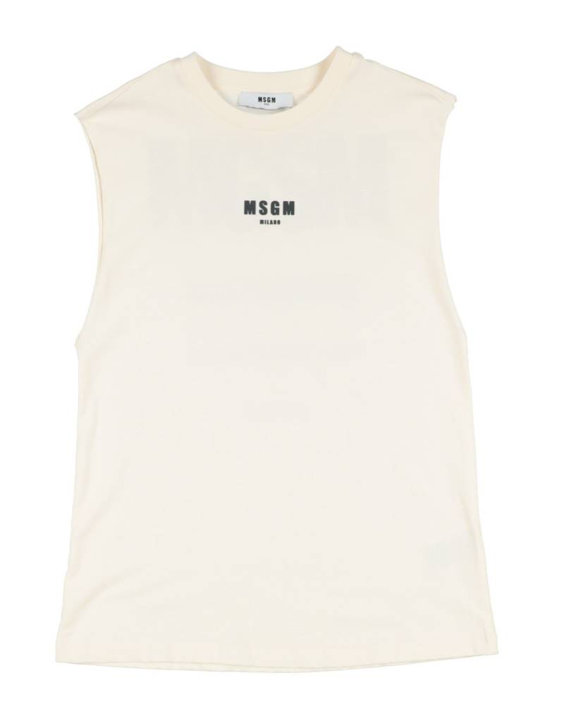 MSGM T-shirts Kinder Cremeweiß von MSGM