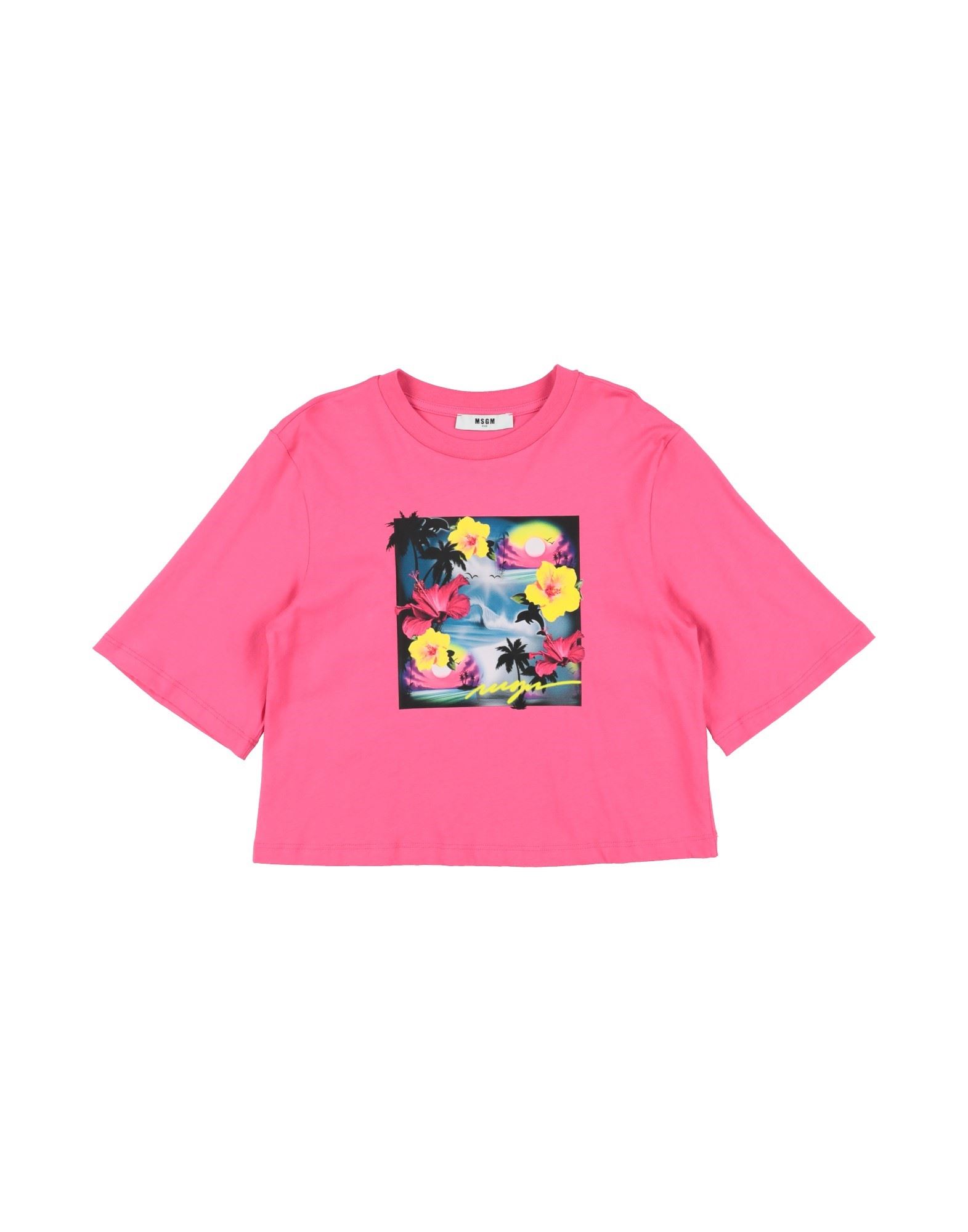 MSGM T-shirts Kinder Fuchsia von MSGM