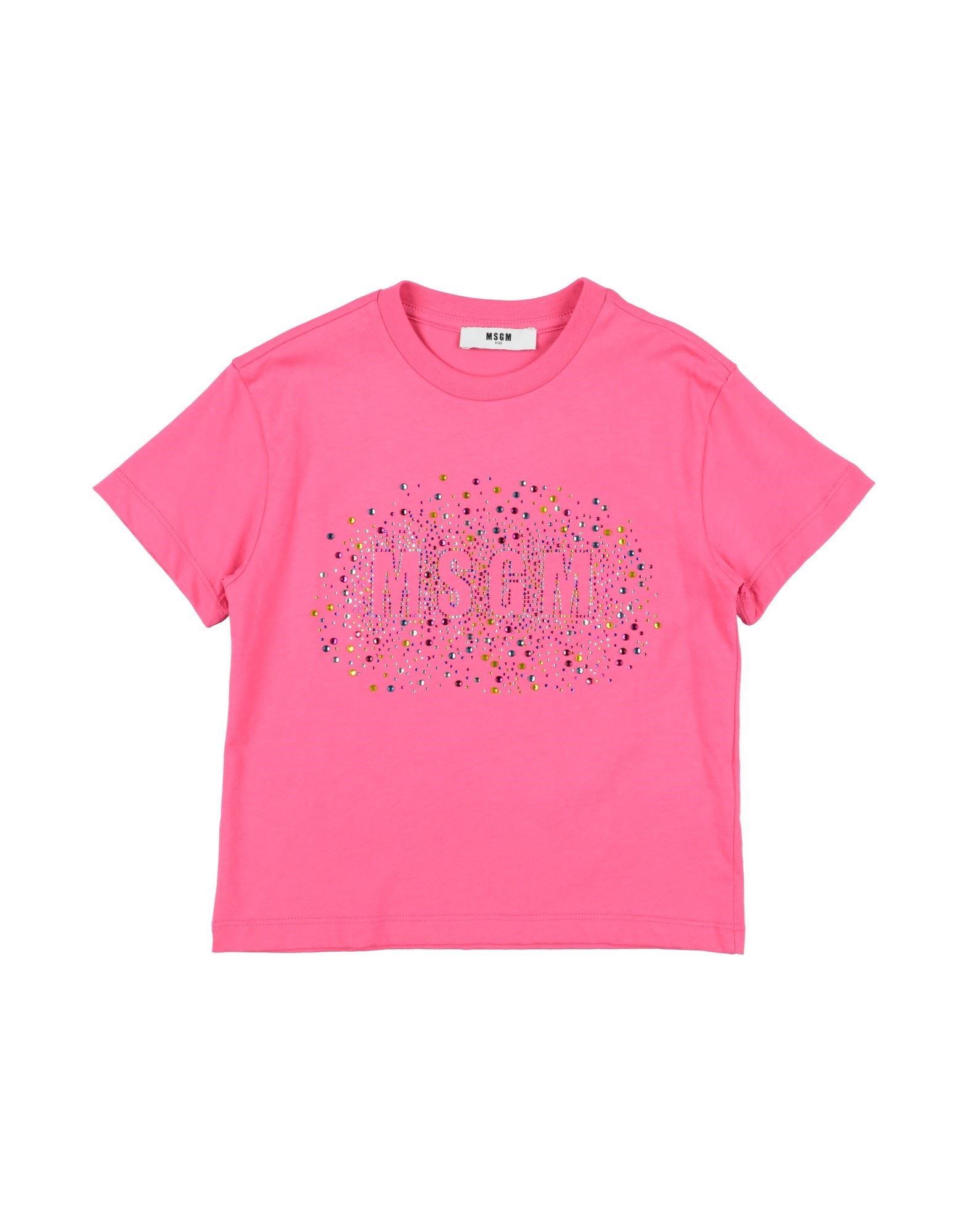 MSGM T-shirts Kinder Fuchsia von MSGM