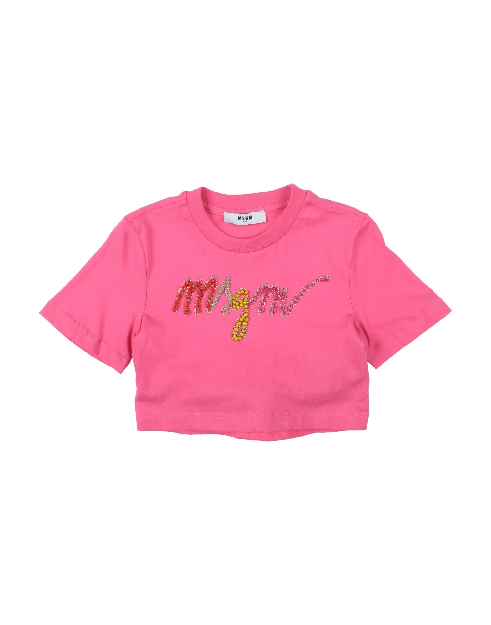 MSGM T-shirts Kinder Fuchsia von MSGM