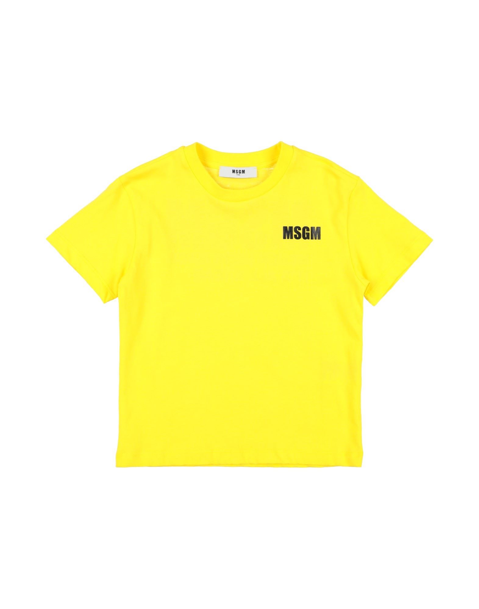 MSGM T-shirts Kinder Gelb von MSGM