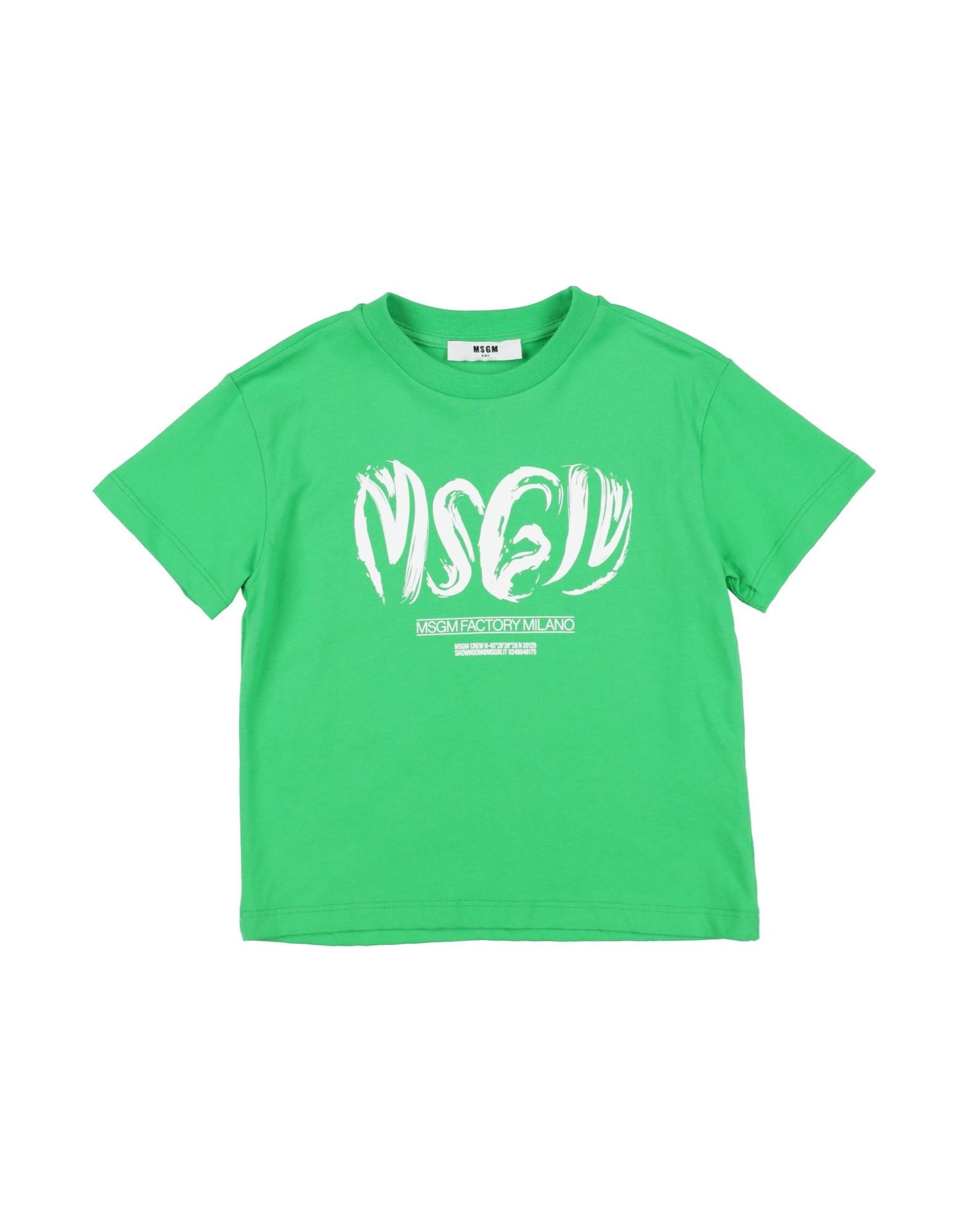 MSGM T-shirts Kinder Grün von MSGM