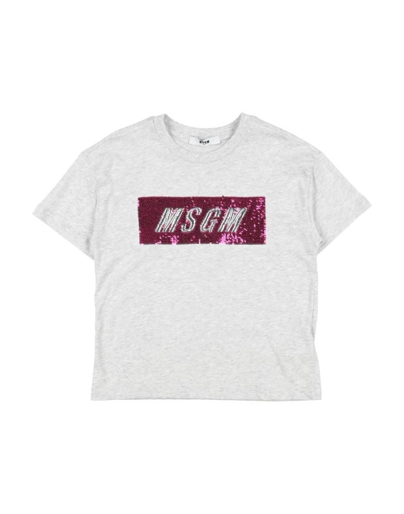 MSGM T-shirts Kinder Hellgrau von MSGM