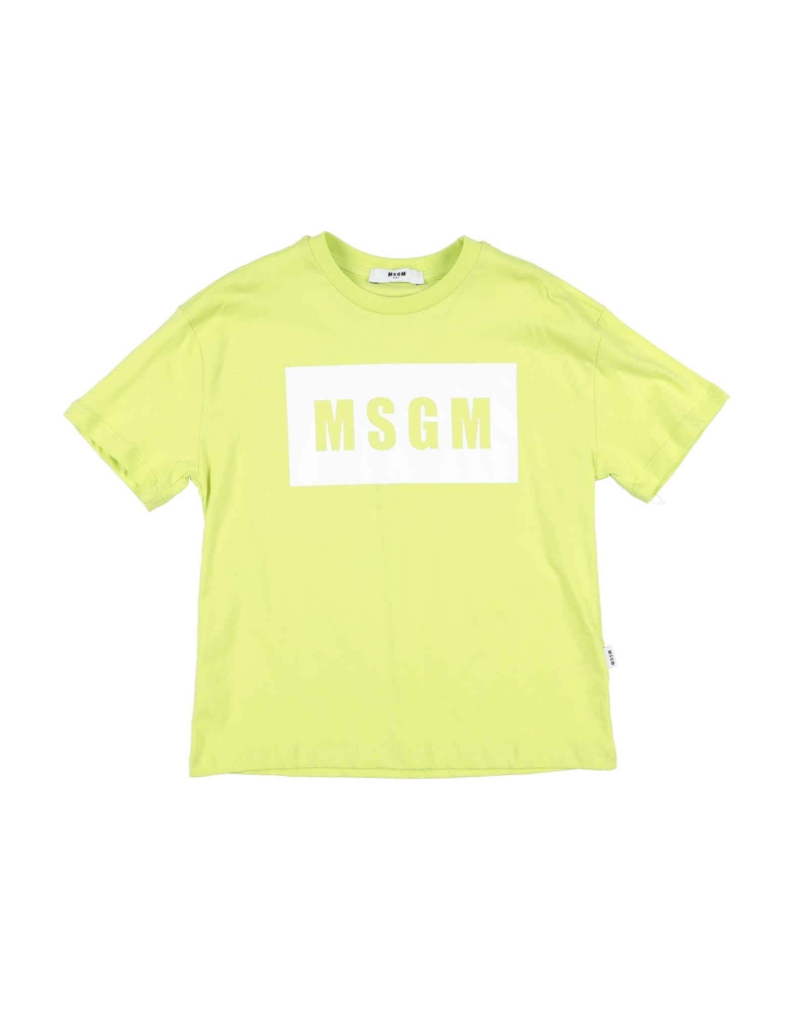 MSGM T-shirts Kinder Limettengrün von MSGM