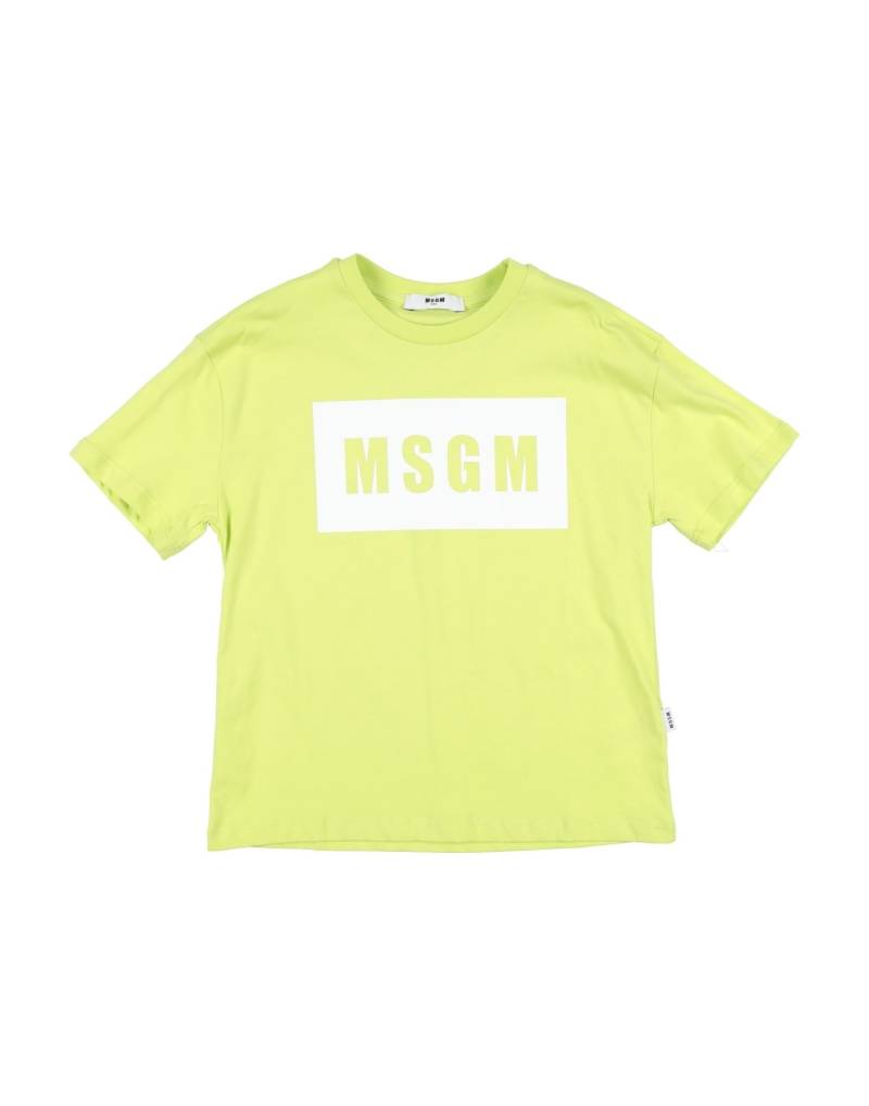 MSGM T-shirts Kinder Limettengrün von MSGM