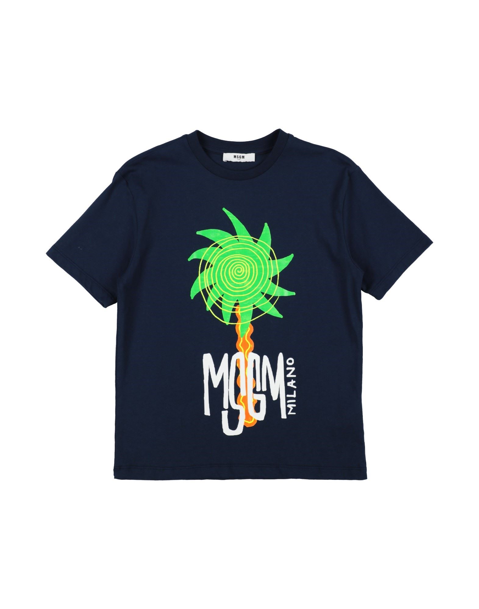 MSGM T-shirts Kinder Nachtblau von MSGM