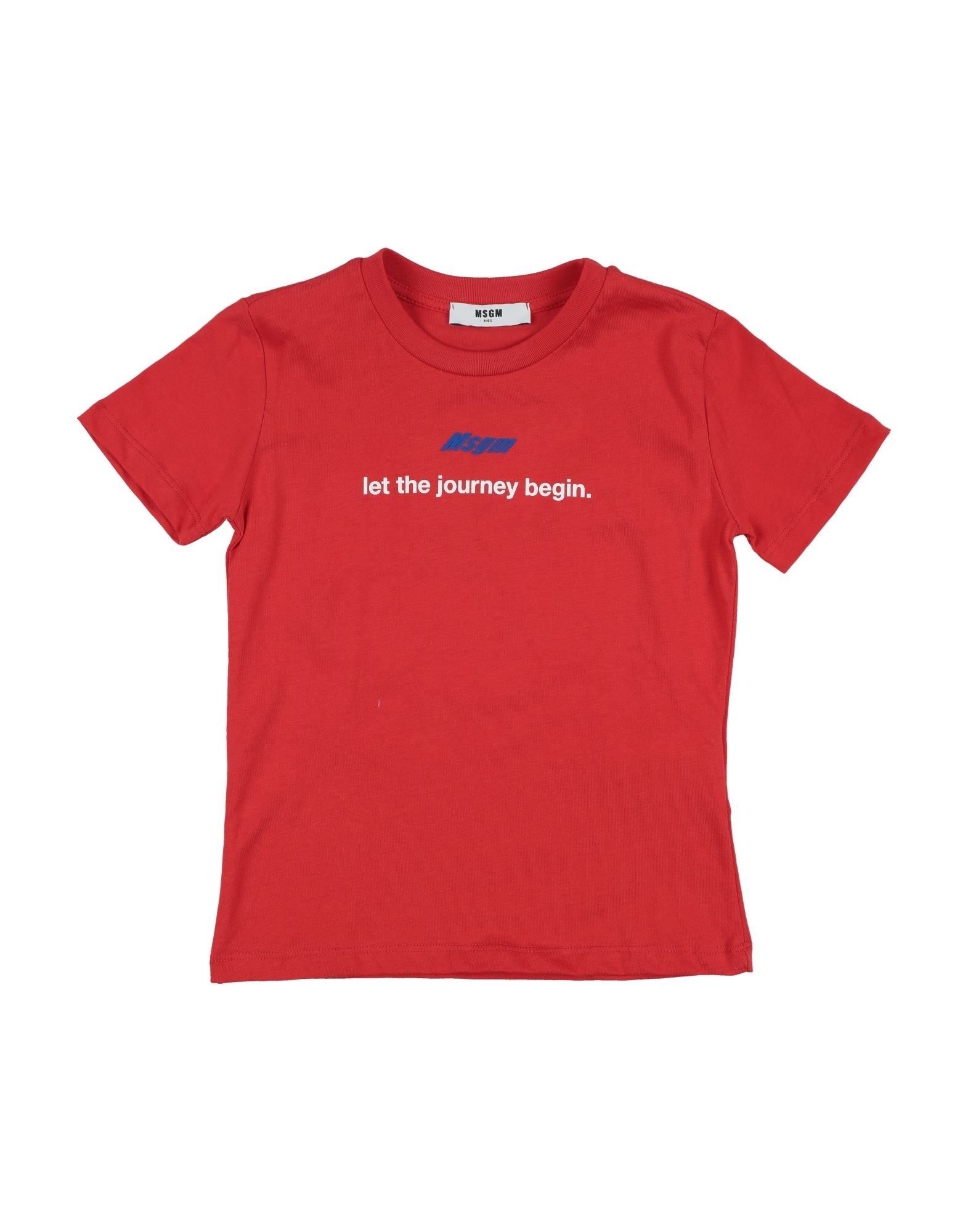 MSGM T-shirts Kinder Rot von MSGM