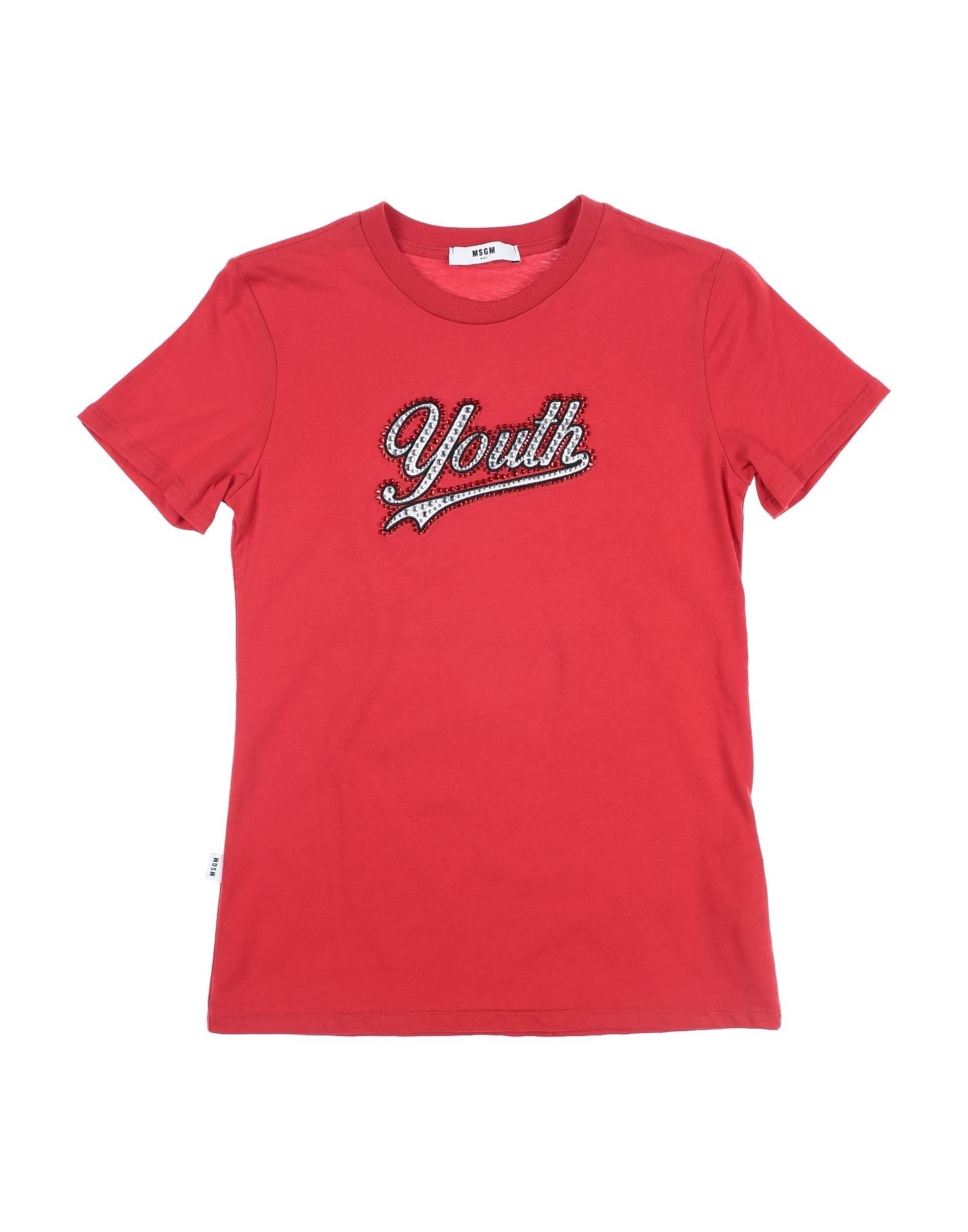 MSGM T-shirts Kinder Rot von MSGM