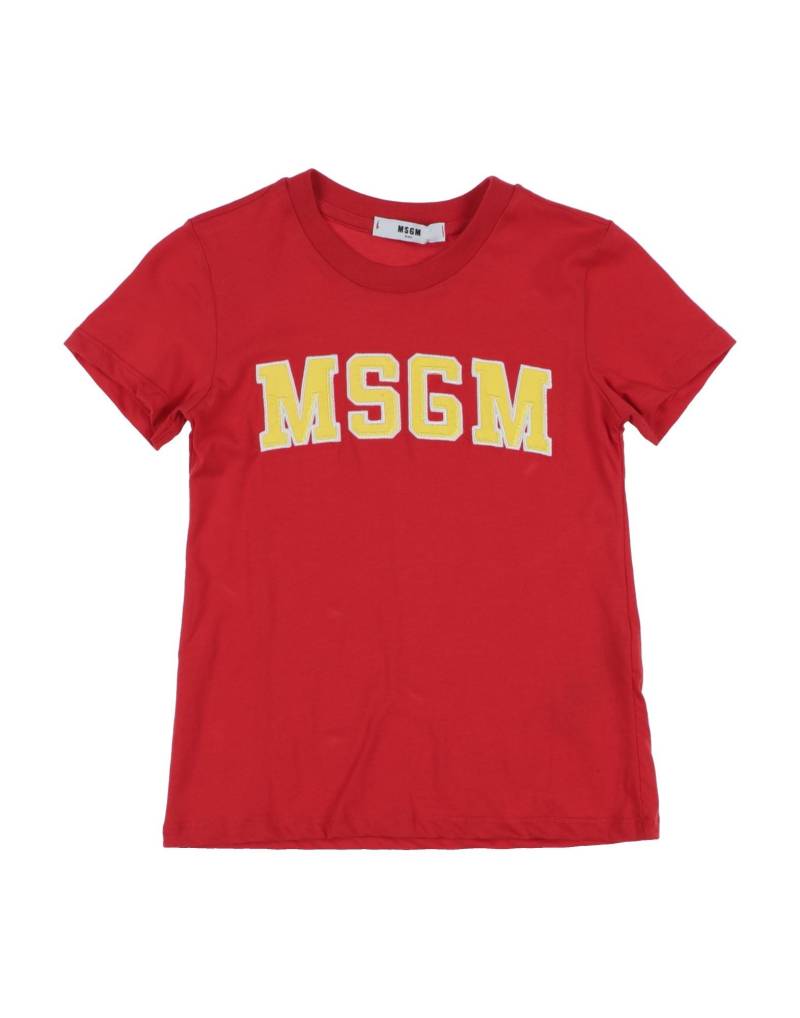 MSGM T-shirts Kinder Rot von MSGM