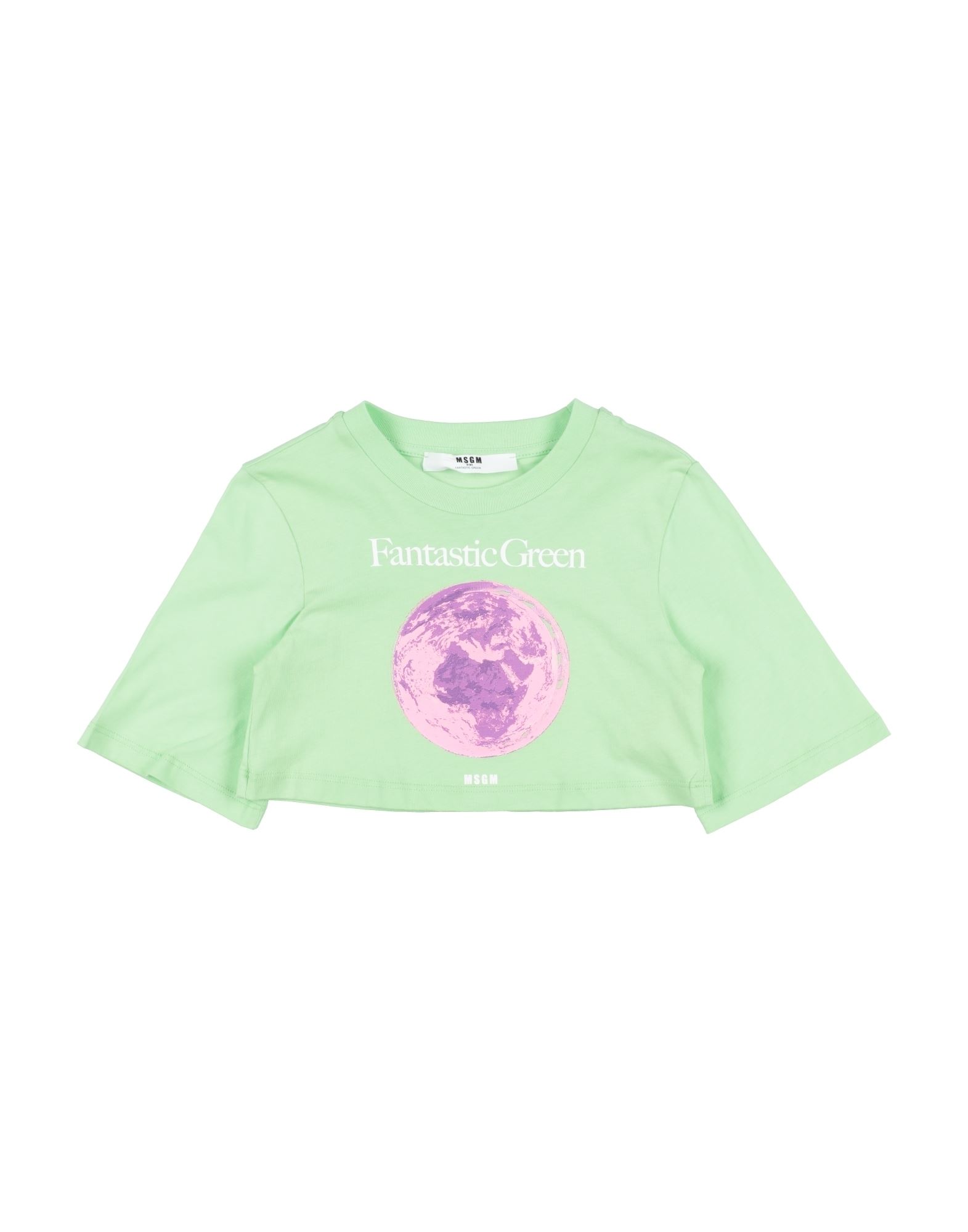 MSGM T-shirts Kinder Säuregrün von MSGM