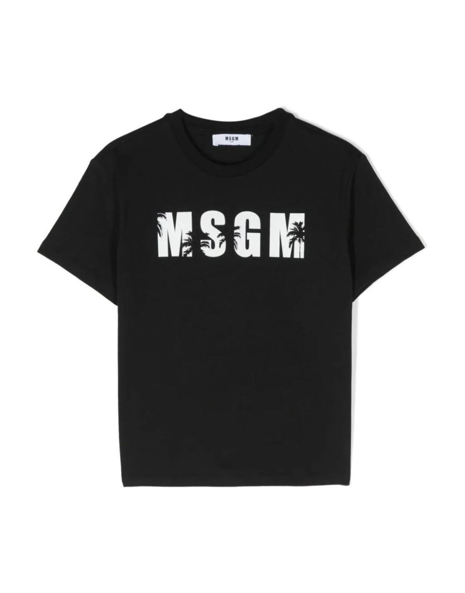 MSGM T-shirts Kinder Schwarz von MSGM