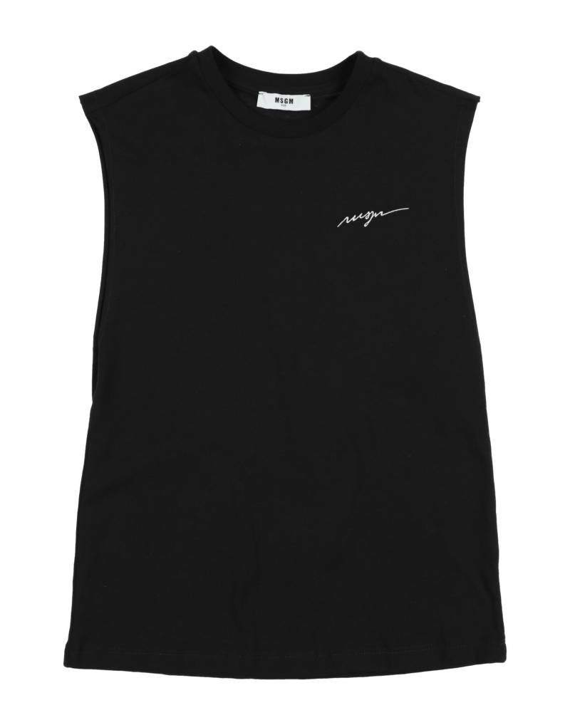 MSGM T-shirts Kinder Schwarz MSGM T-shirts Kinder Schwarz von MSGM