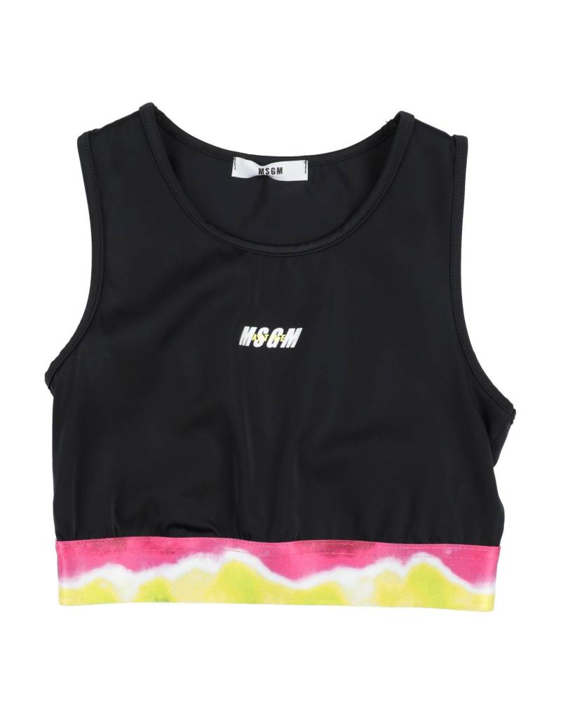 MSGM T-shirts Kinder Schwarz von MSGM