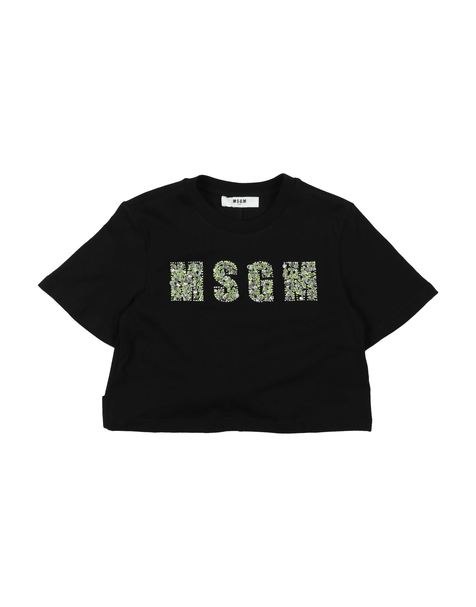 MSGM T-shirts Kinder Schwarz von MSGM